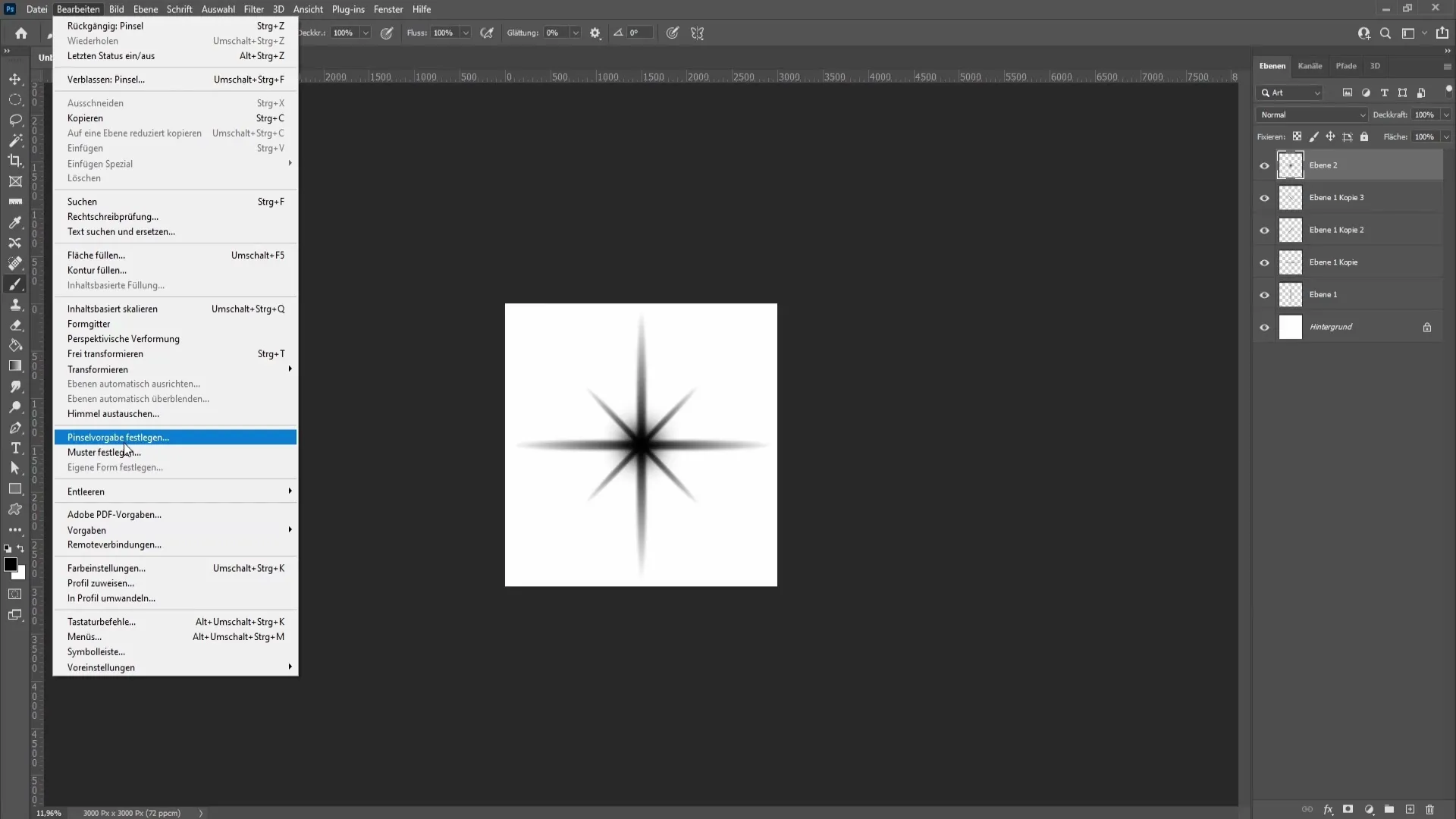 Membuat kuas sparkle realistis di Photoshop