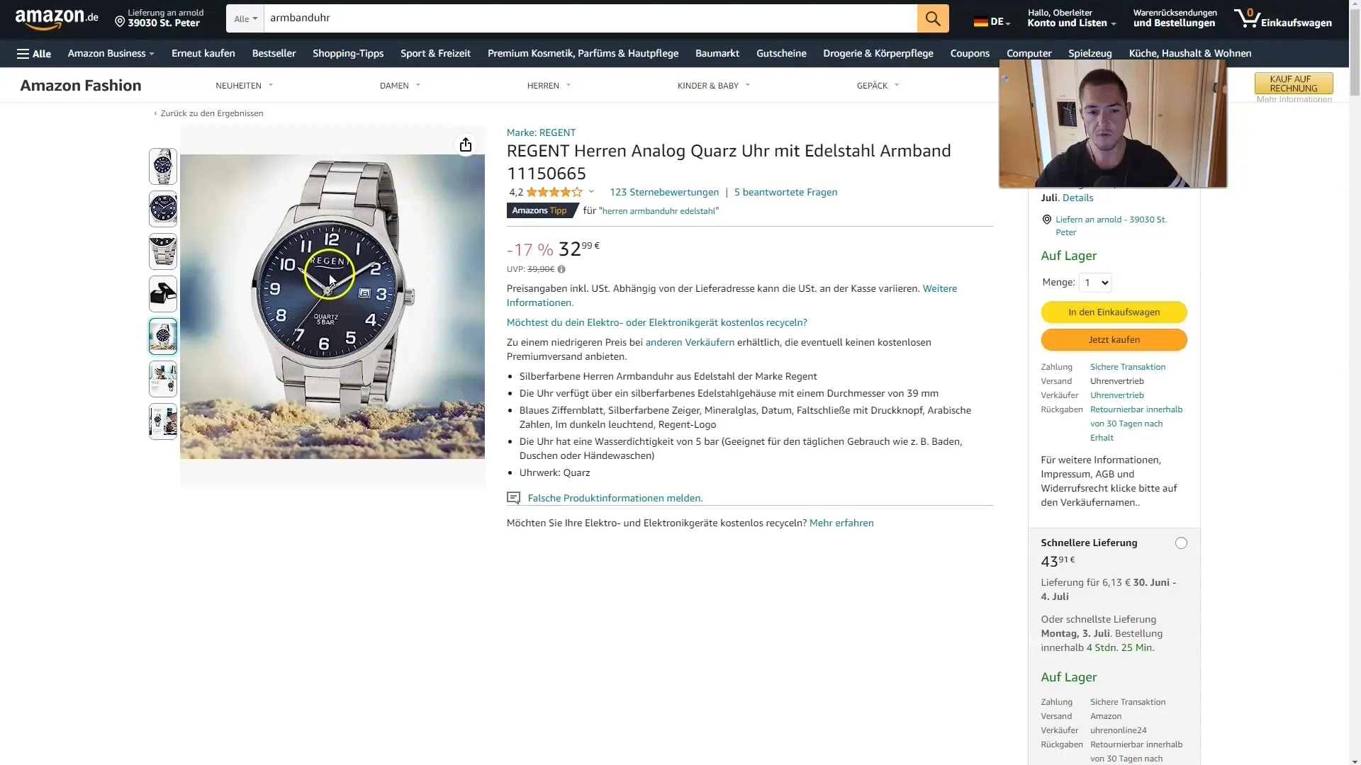 Create effective advertising for wristwatches using AI technology