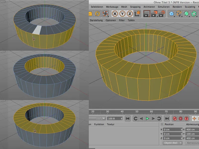 Ring or loop selection?