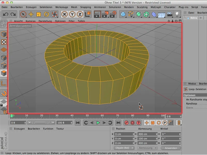 Ring or loop selection?