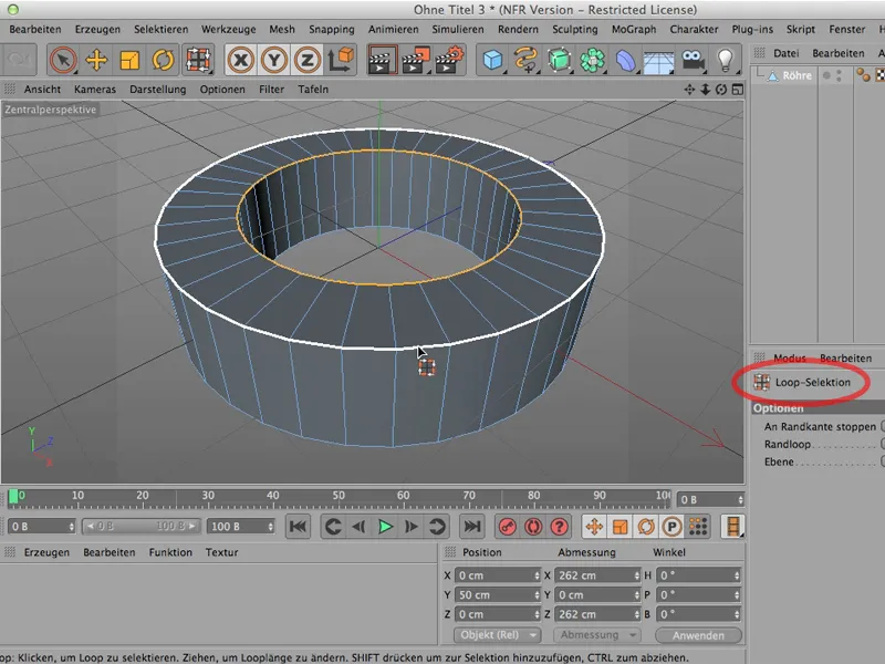 Ring or loop selection?