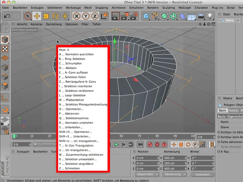 Ring or loop selection?