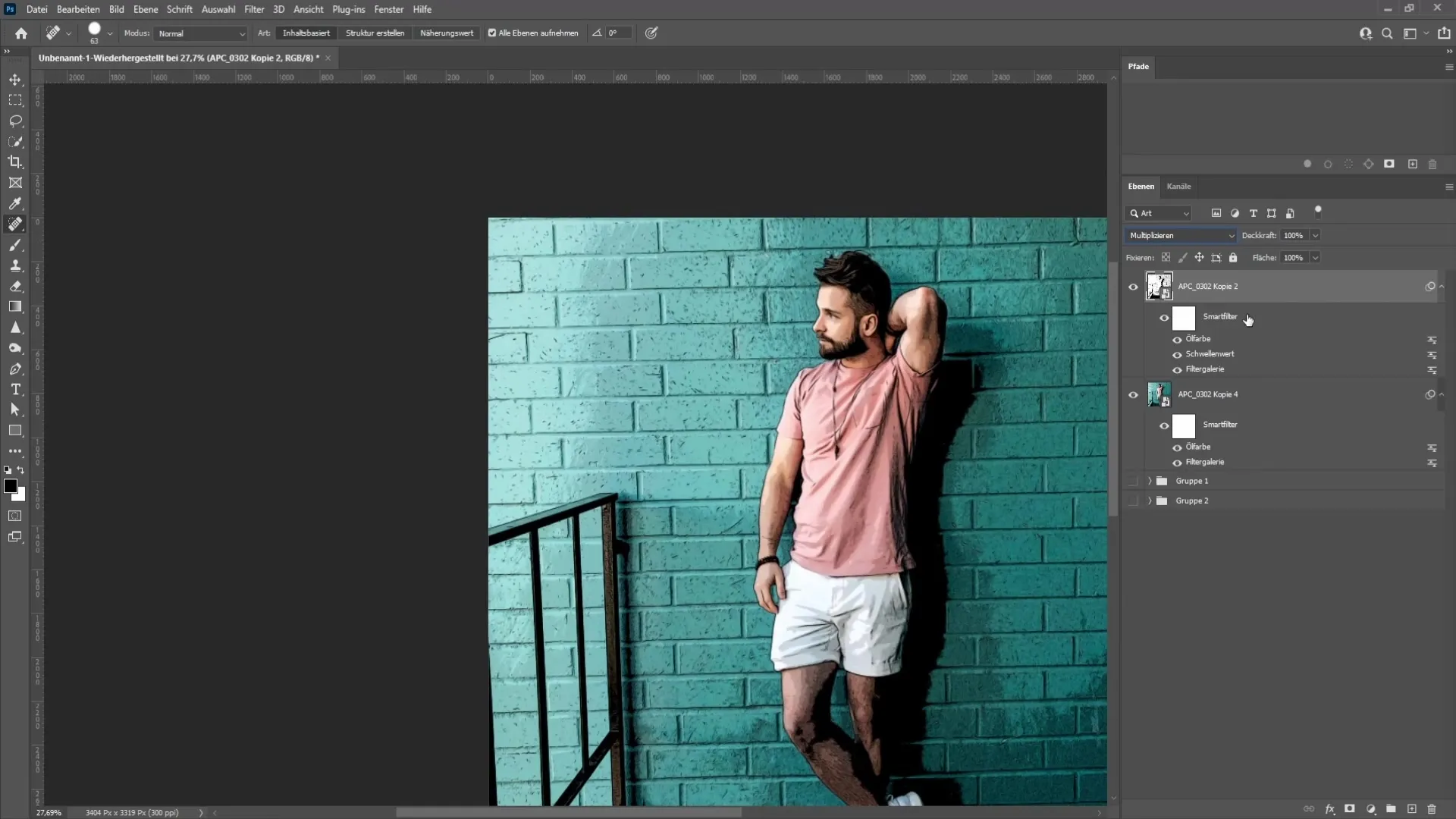 Photoshop Comic effect made easy