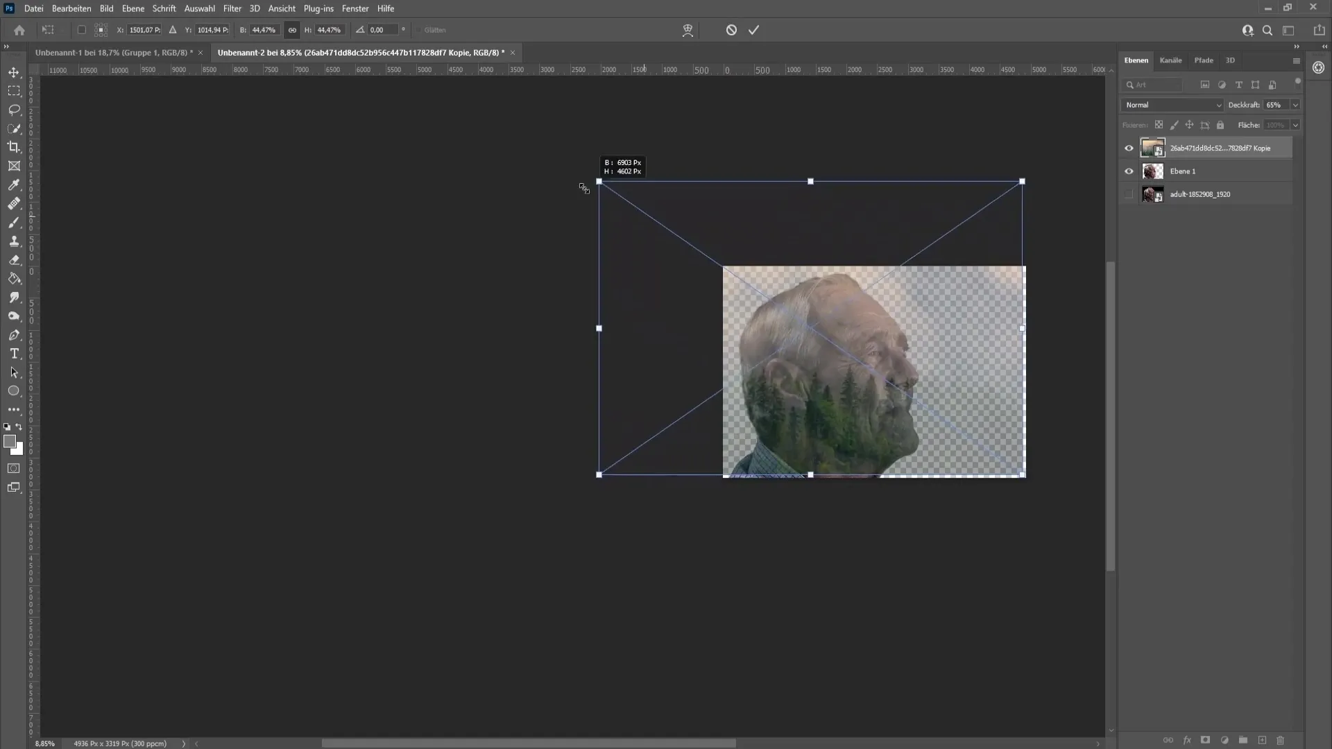 La guía definitiva para el efecto de doble exposición en Photoshop