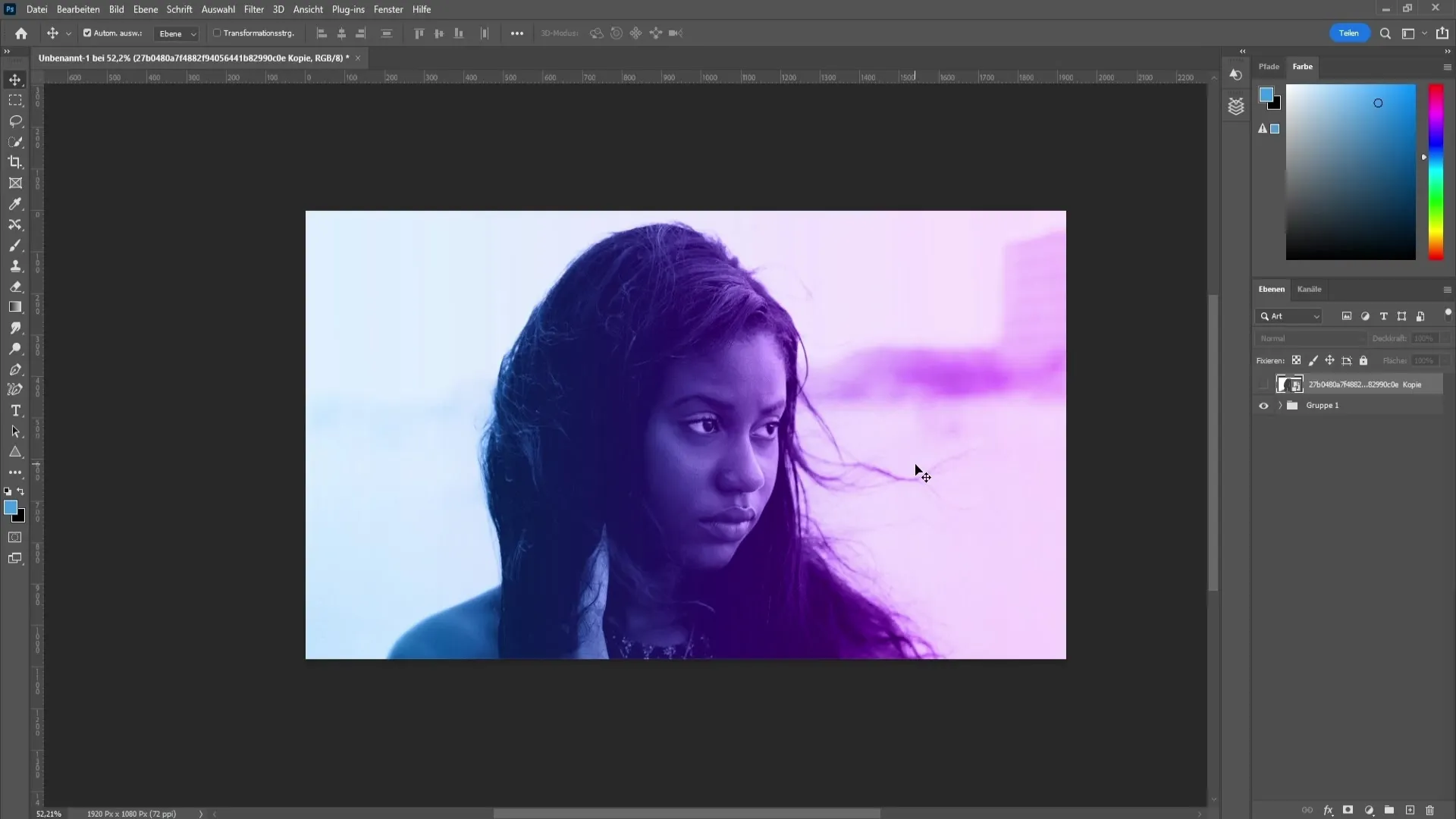 This is how you create an impressive dual-tone effect in Photoshop