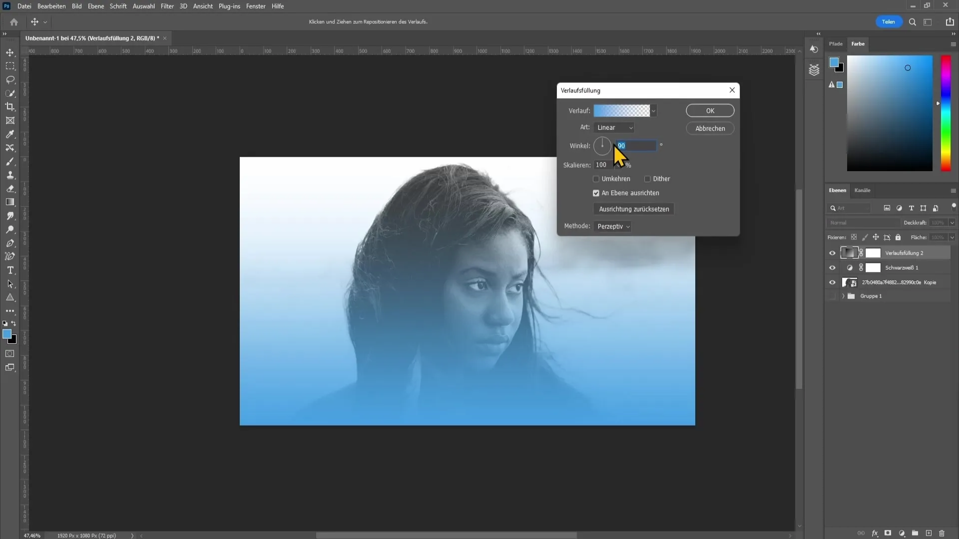 This is how you create an impressive dual-tone effect in Photoshop