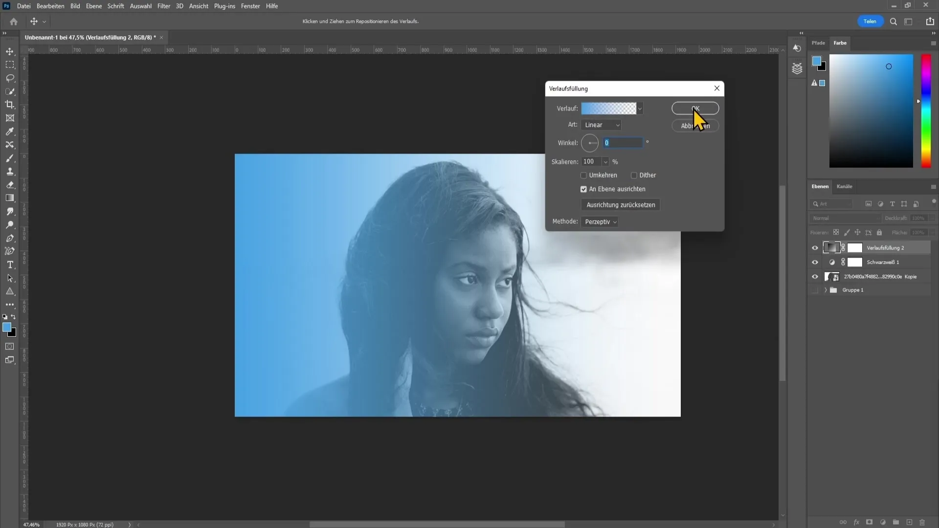 This is how you create an impressive dual-tone effect in Photoshop