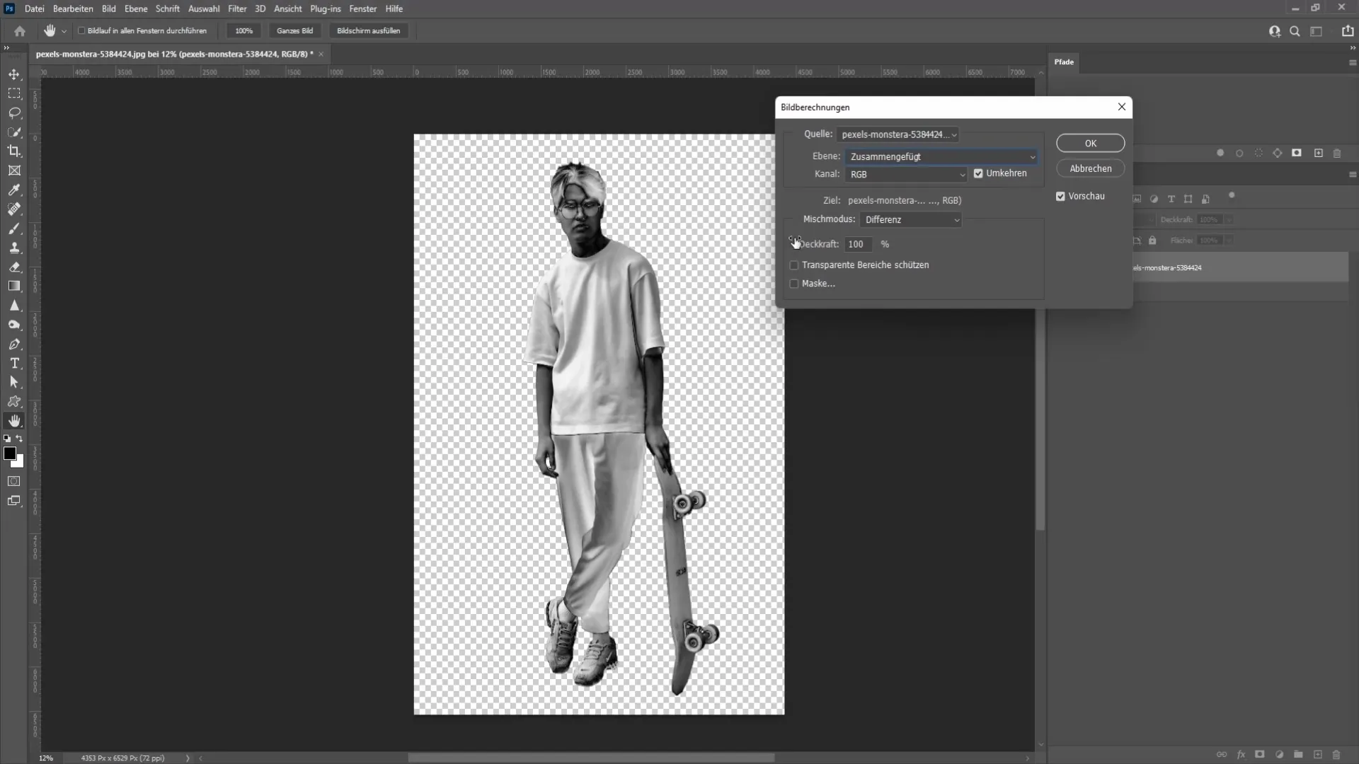 Crear estatua dorada en Photoshop - Paso a paso