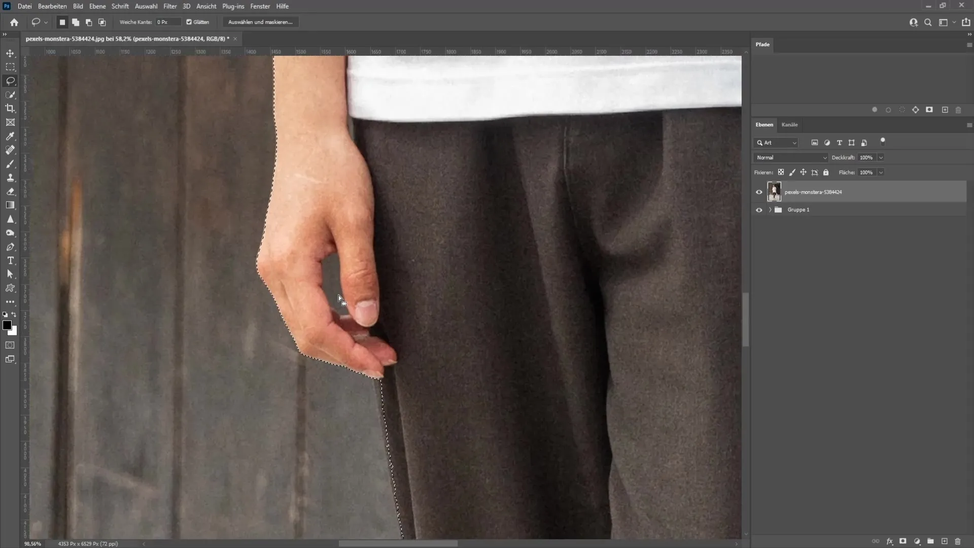 Membuat patung emas di Photoshop - langkah demi langkah