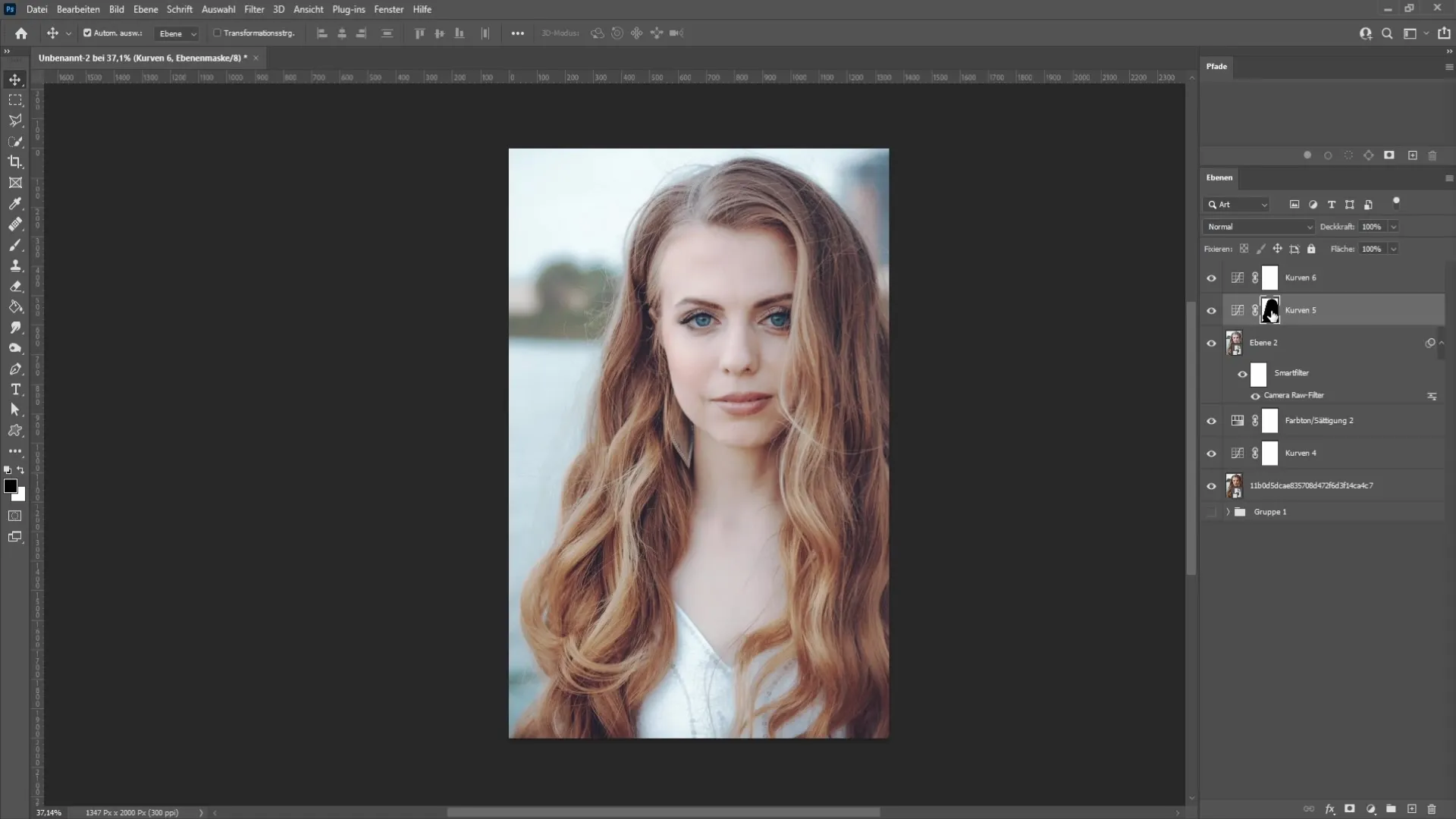 Creating a high-key effect in Photoshop