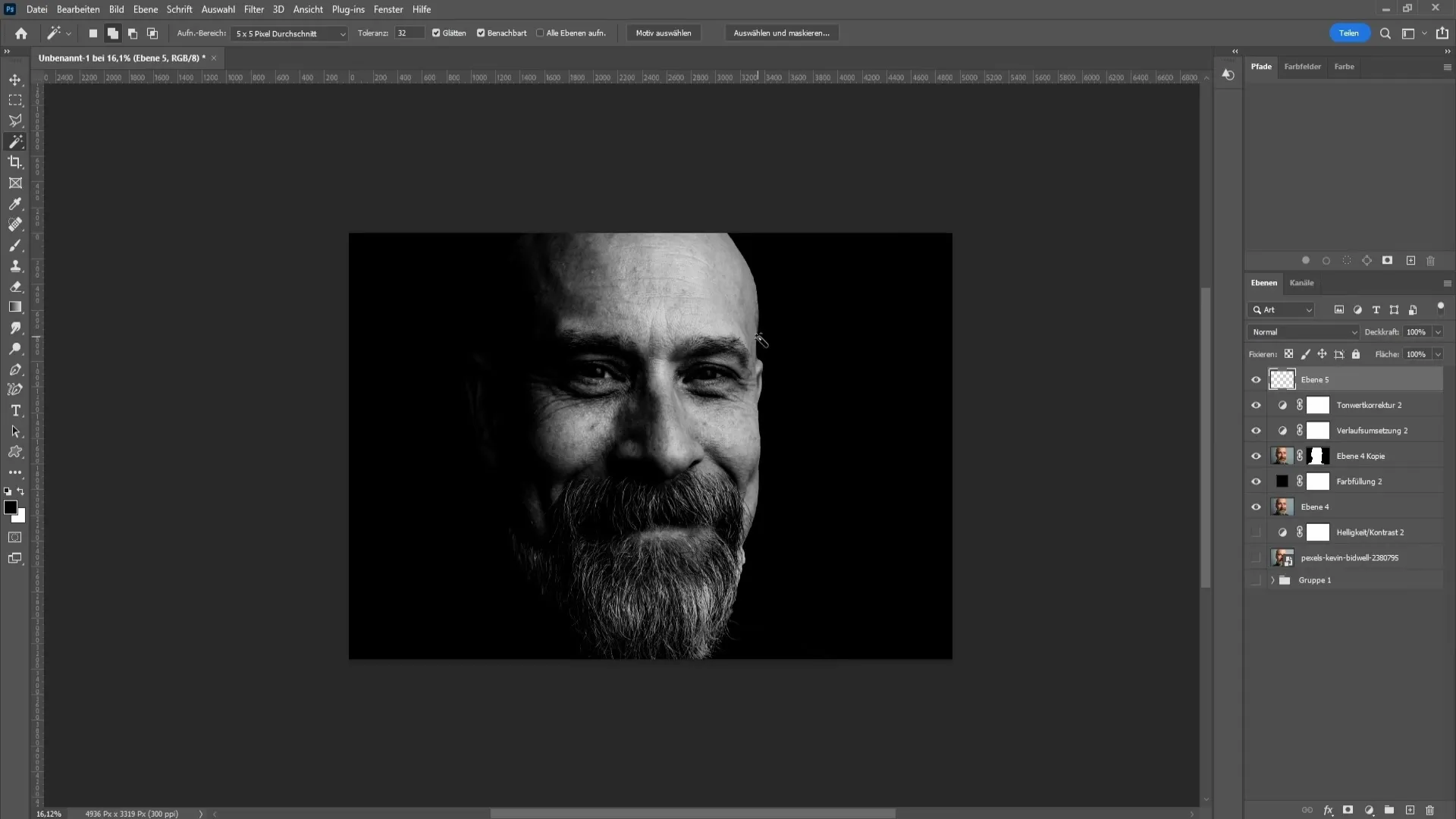 Efek Dramatis Low-Key di Photoshop