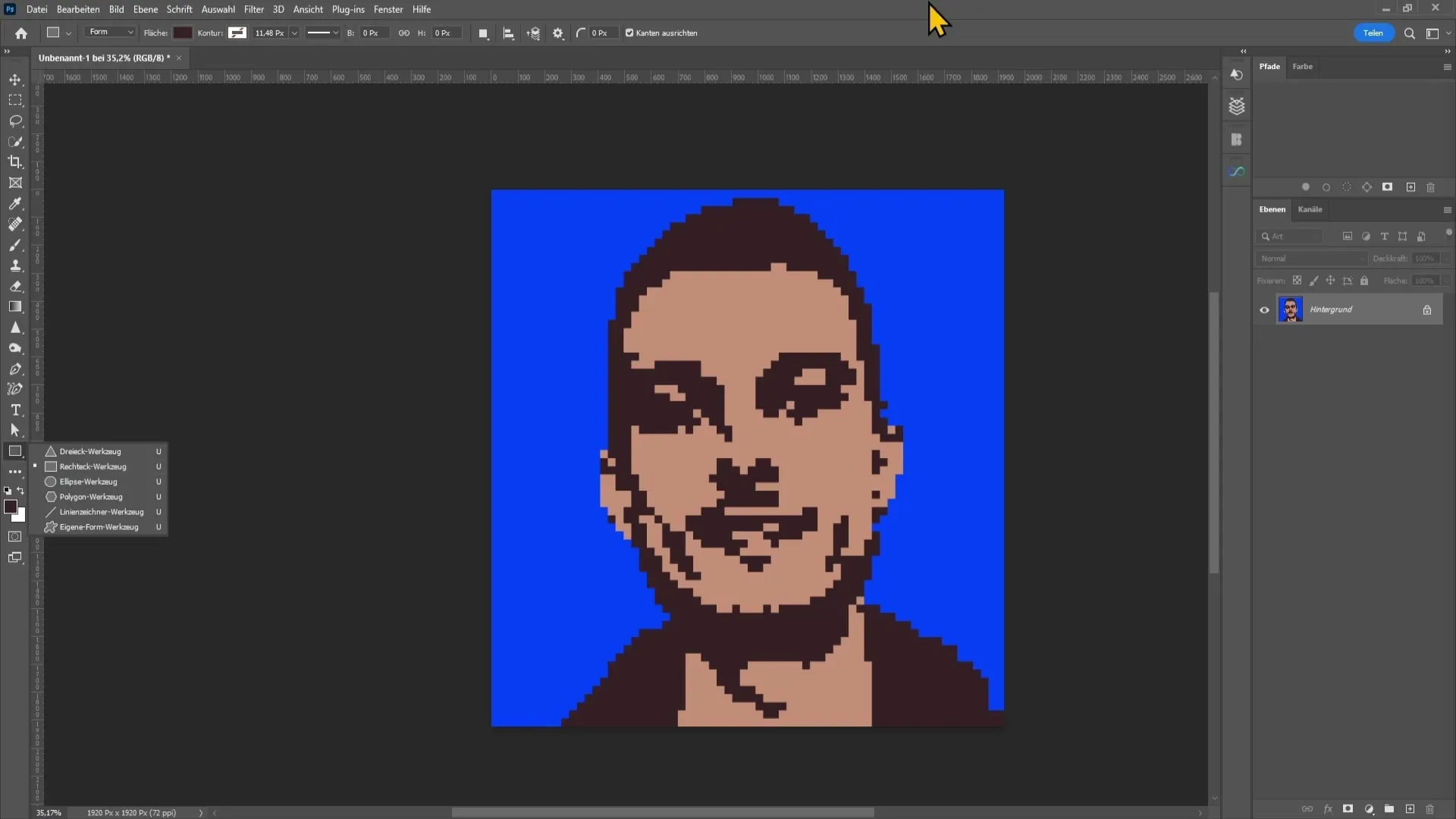 Pixel sanat eserini kolayca oluştur – Photoshop'ta dijital sanatı başarılı bir şekilde gerçekleştir