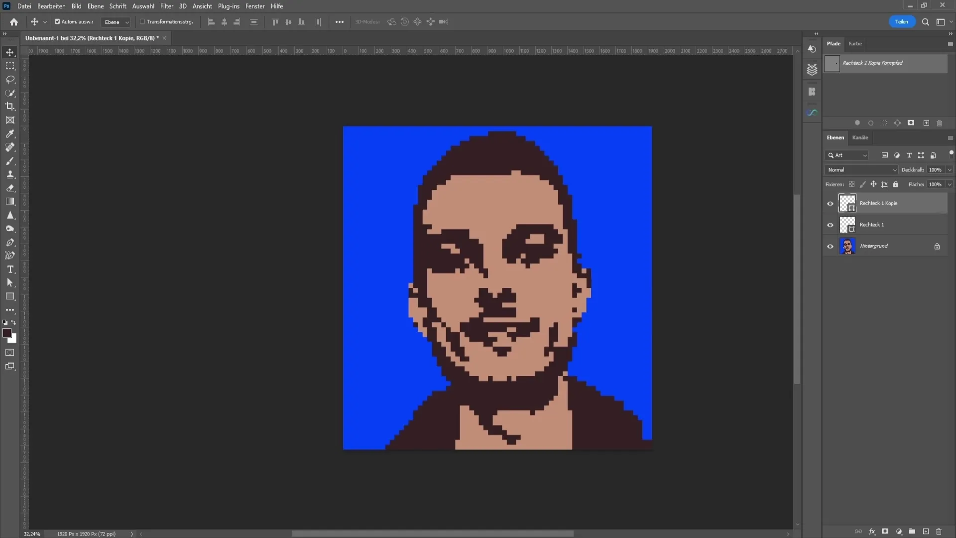 Creating pixel art easily - This is how you succeed with digital art in Photoshop