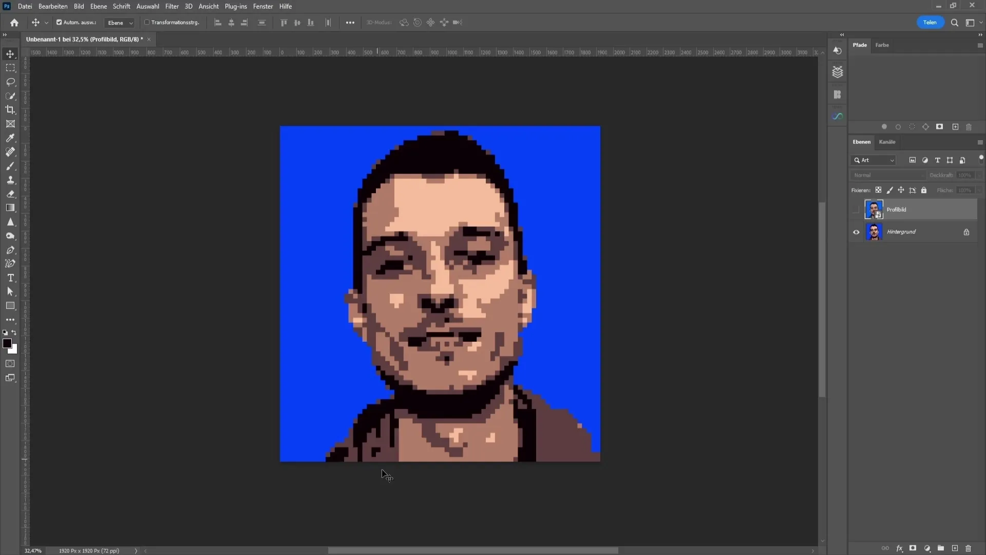 Create pixel art easily - Here's how to succeed in digital art in Photoshop