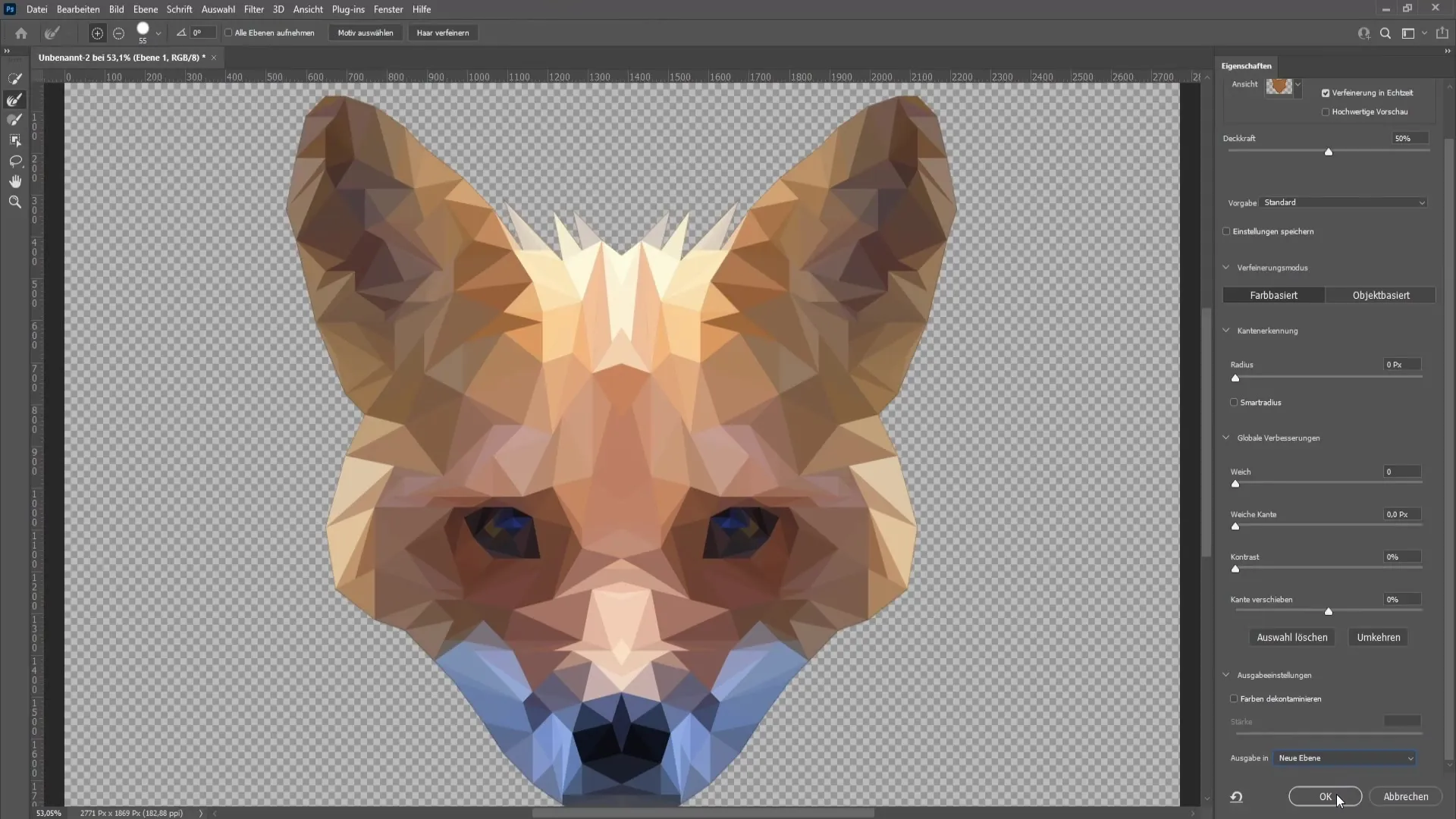 Créer une image polygonale dans Photoshop : guide étape par étape pour l'art polygonal