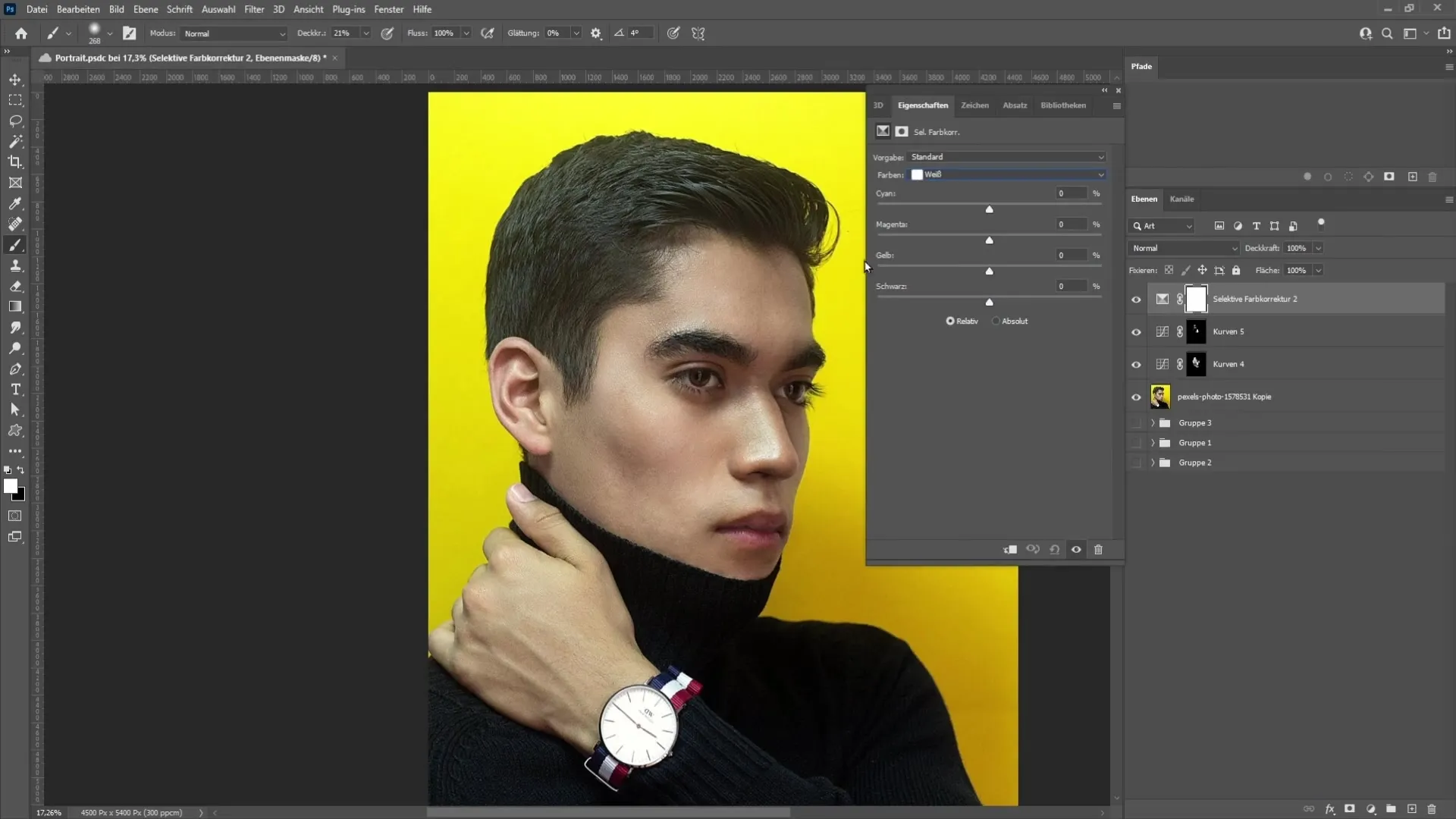 Arte de retrato con Photoshop: Una guía paso a paso