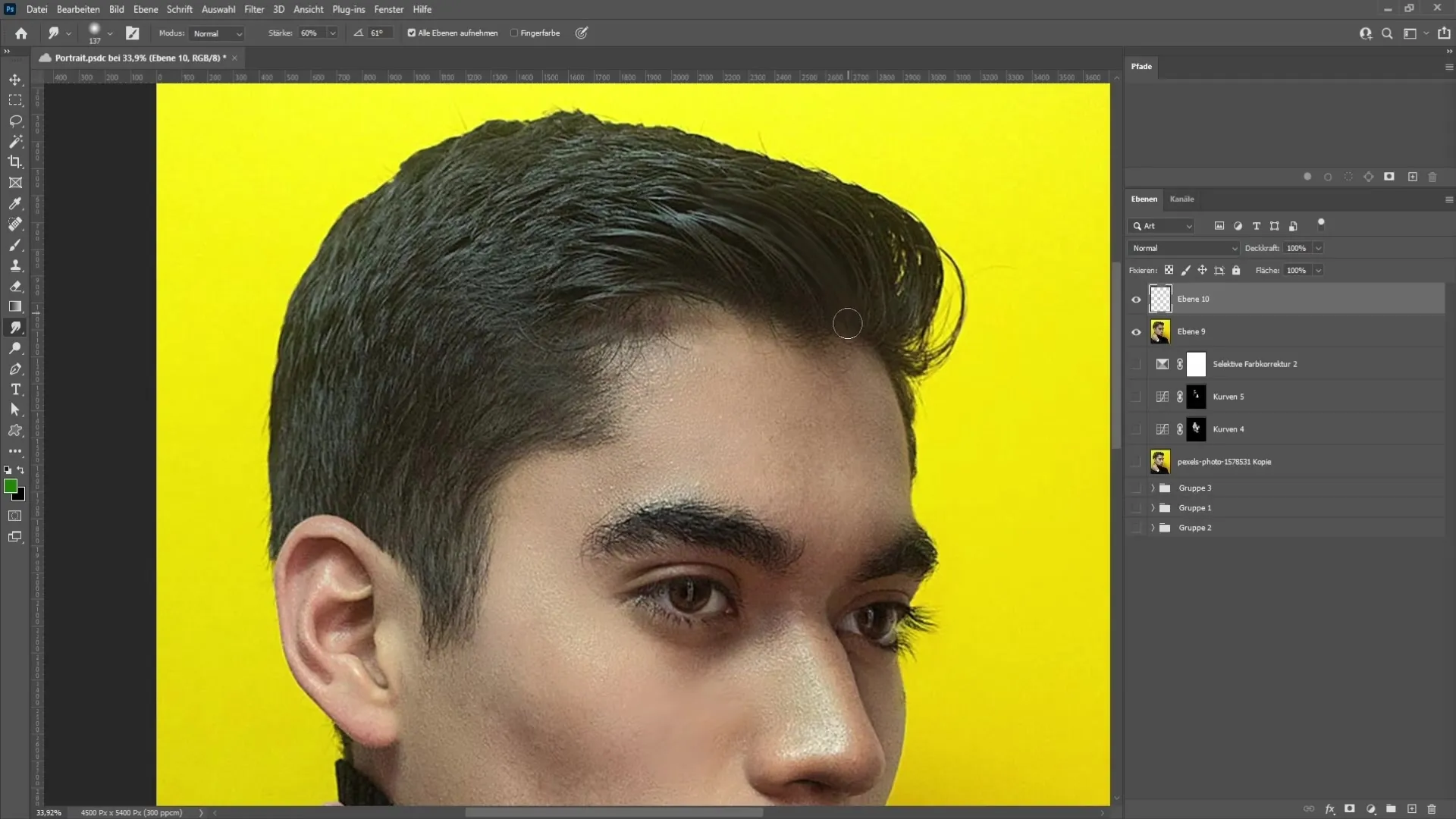 Arte del retrato con Photoshop: Una guía paso a paso