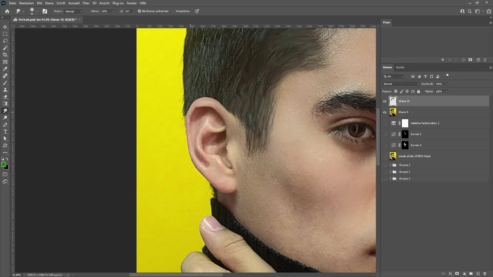 Art du portrait avec Photoshop : Un guide étape par étape