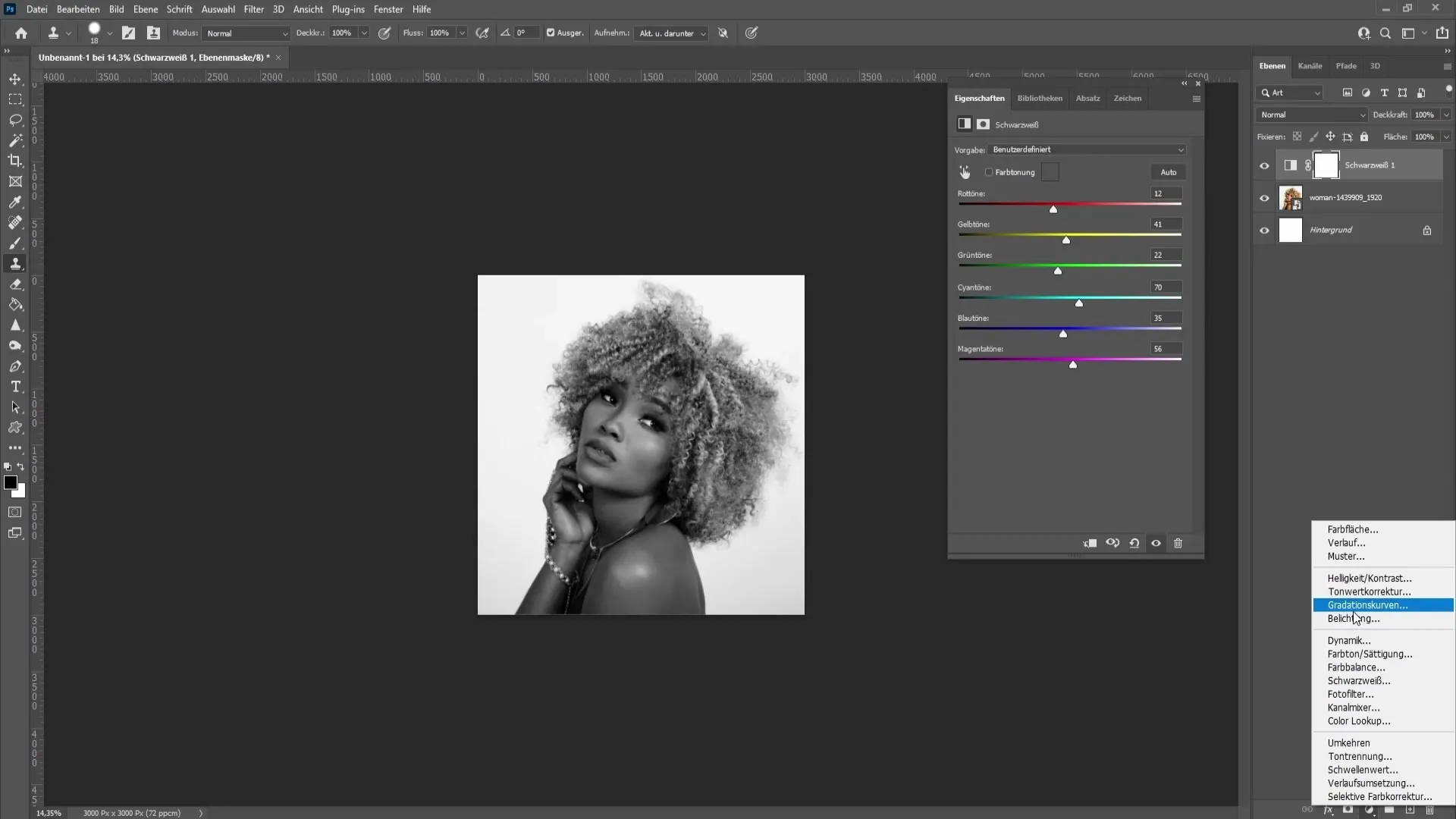 Guida ultima: Creare immagini in bianco e nero in Photoshop