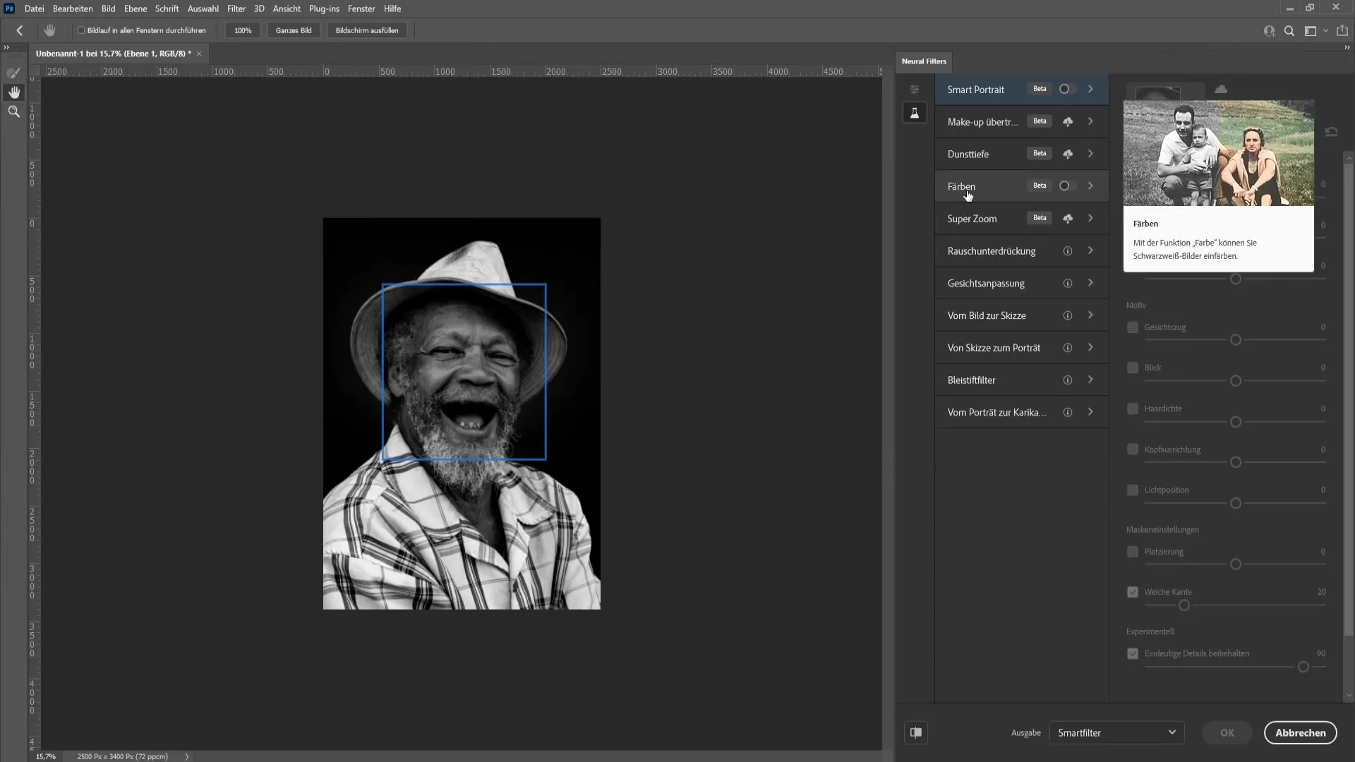 Pewarnaan kreatif gambar hitam putih di Photoshop