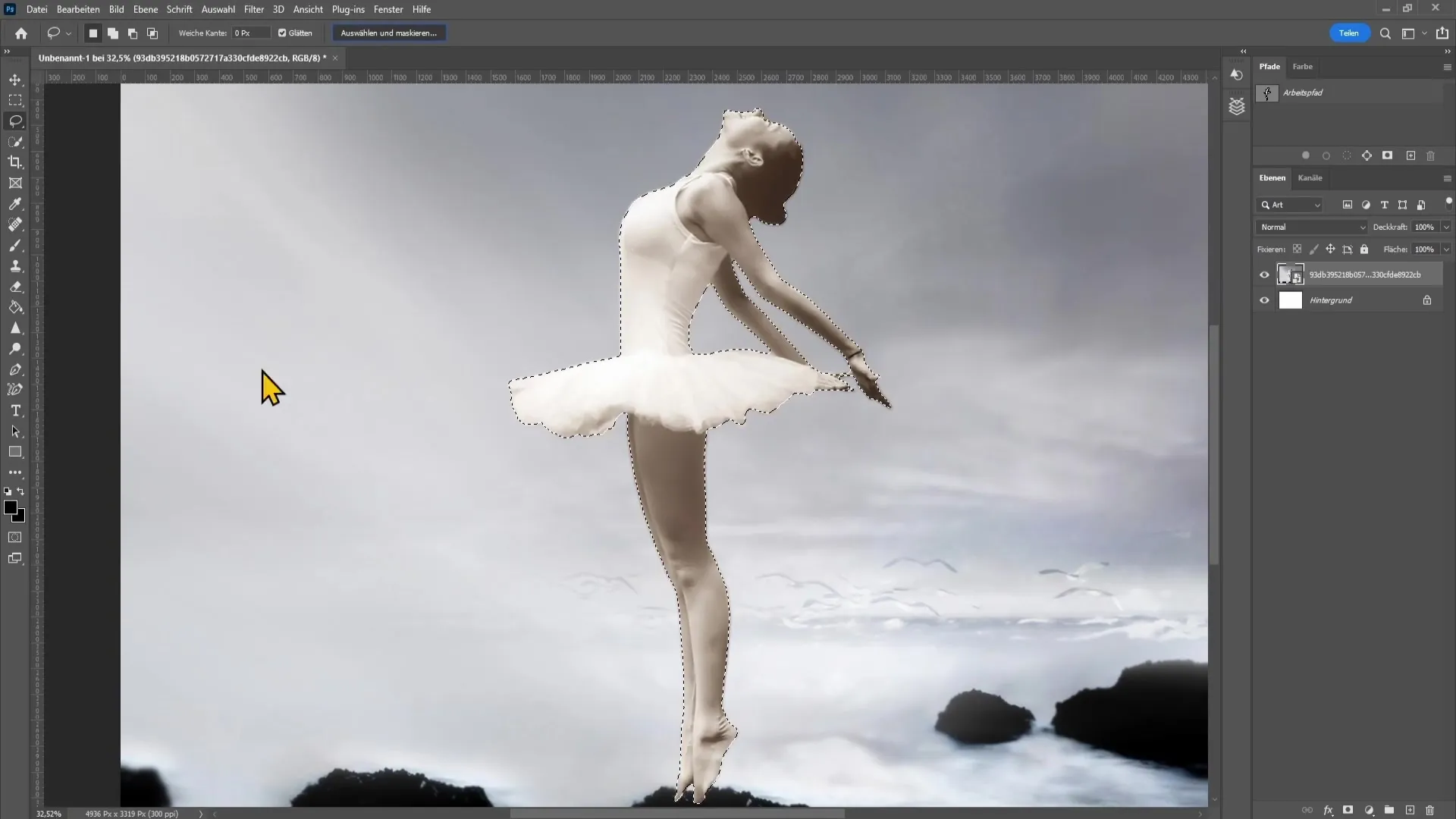 Creating a silhouette from photos in Photoshop - A comprehensive guide