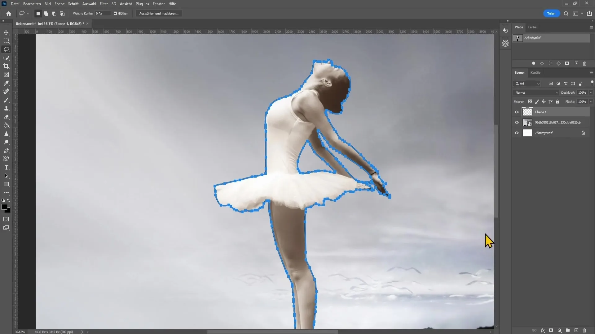 Creating silhouettes from photos in Photoshop - A comprehensive guide