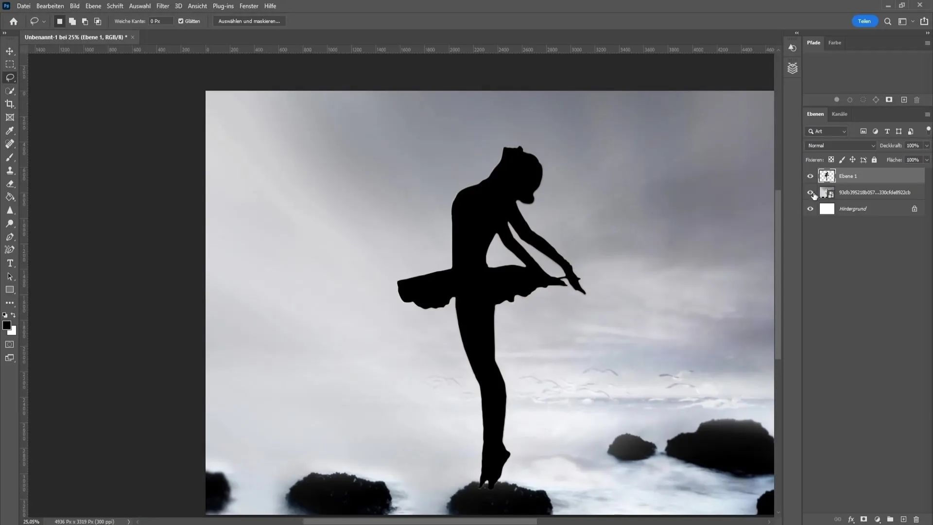 Create silhouette from photos in Photoshop - A comprehensive guide