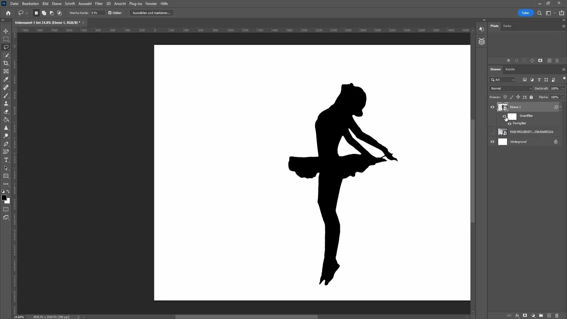 Create silhouette from photos in Photoshop - A comprehensive guide