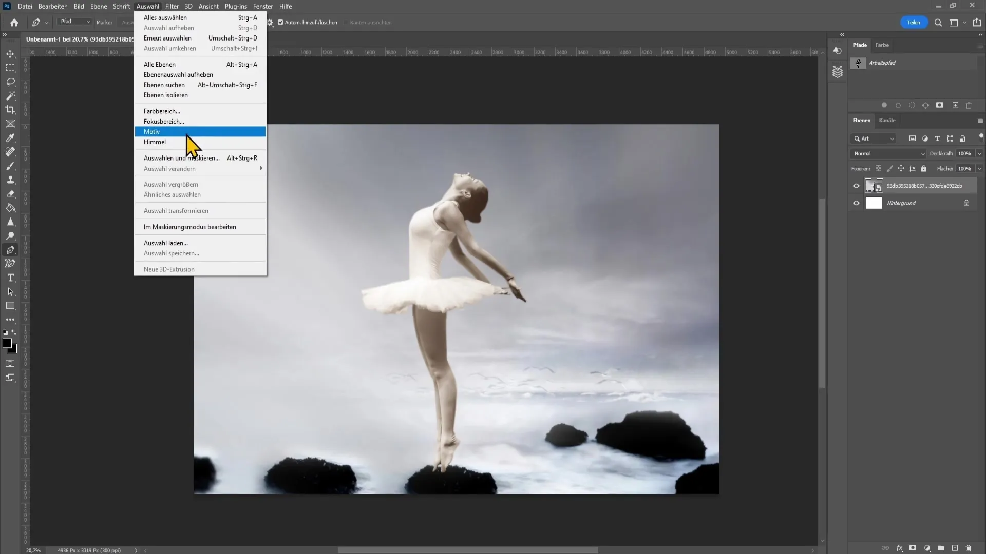 Create silhouette from photos in Photoshop - A comprehensive guide