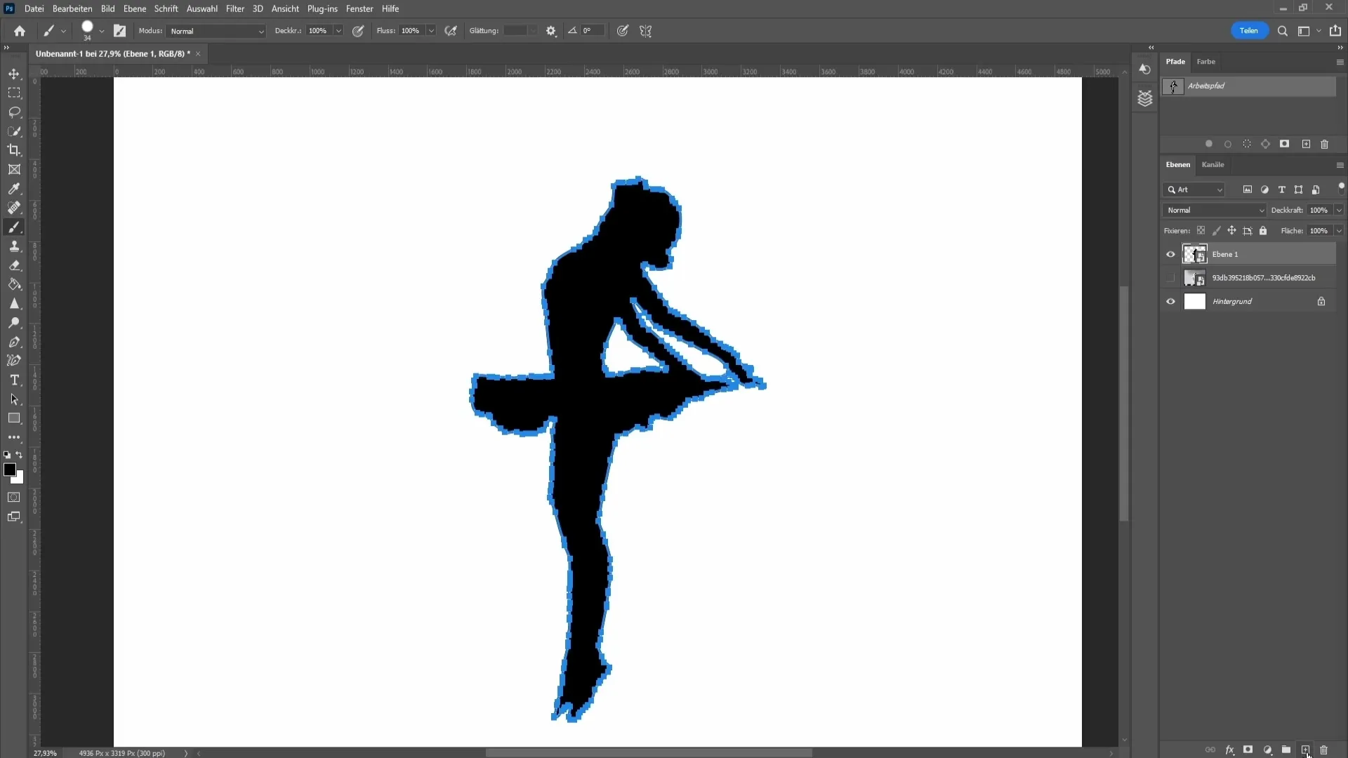 Create silhouette from photos in Photoshop - A comprehensive guide