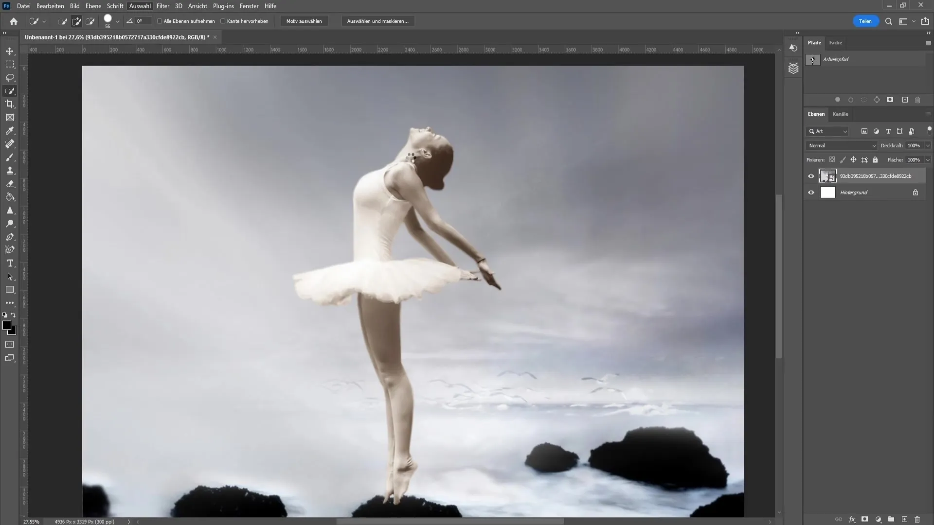 Create a silhouette from photos in Photoshop - A comprehensive guide