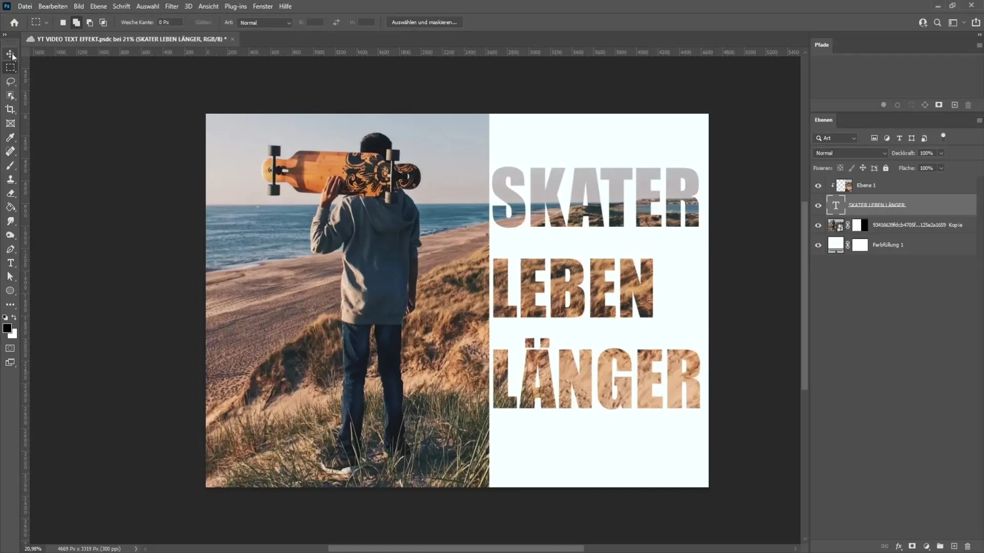 Graphic design: Intelligently insert text next to images in Photoshop