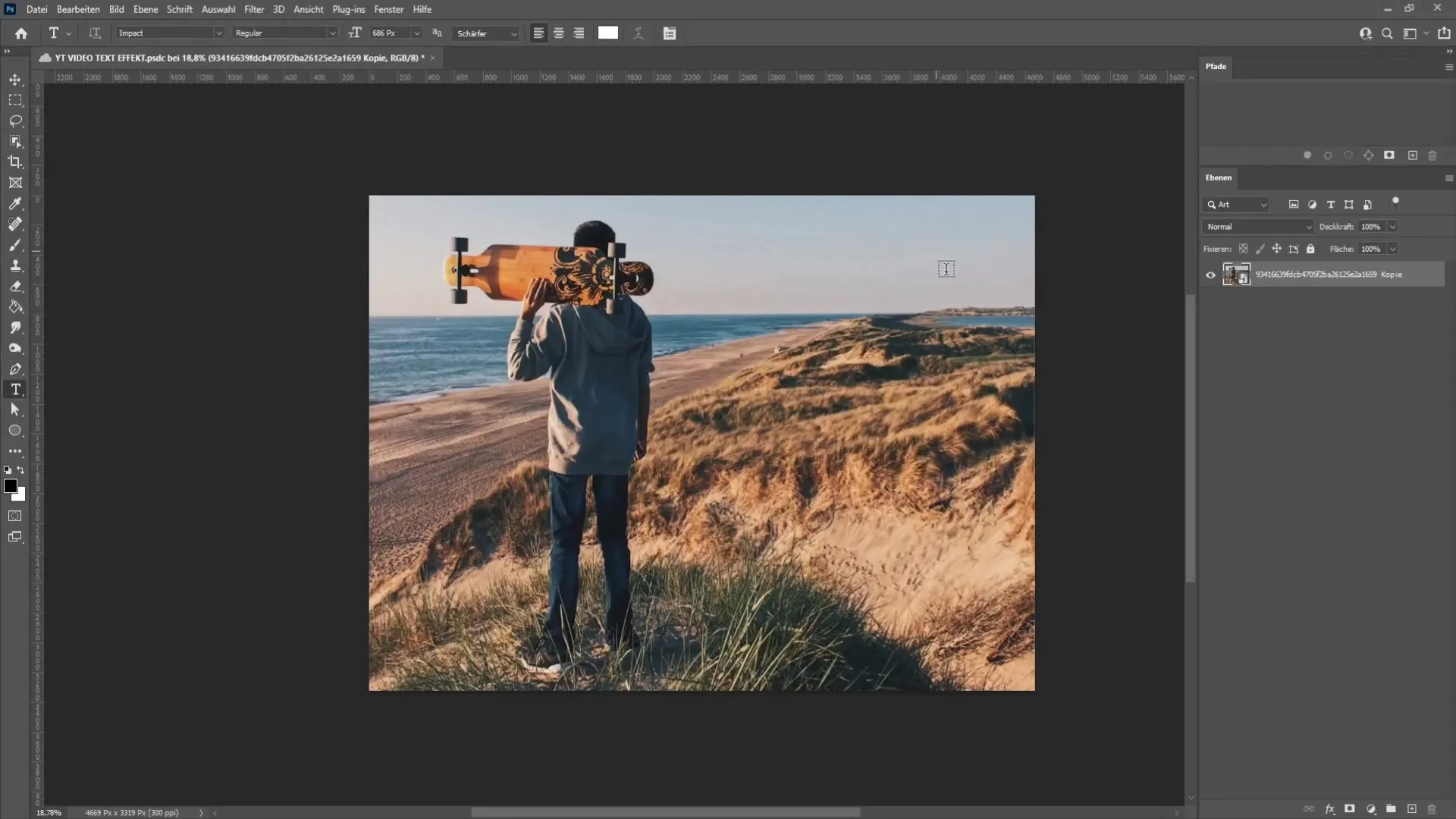 Graphic design: Intelligently insert text next to images in Photoshop