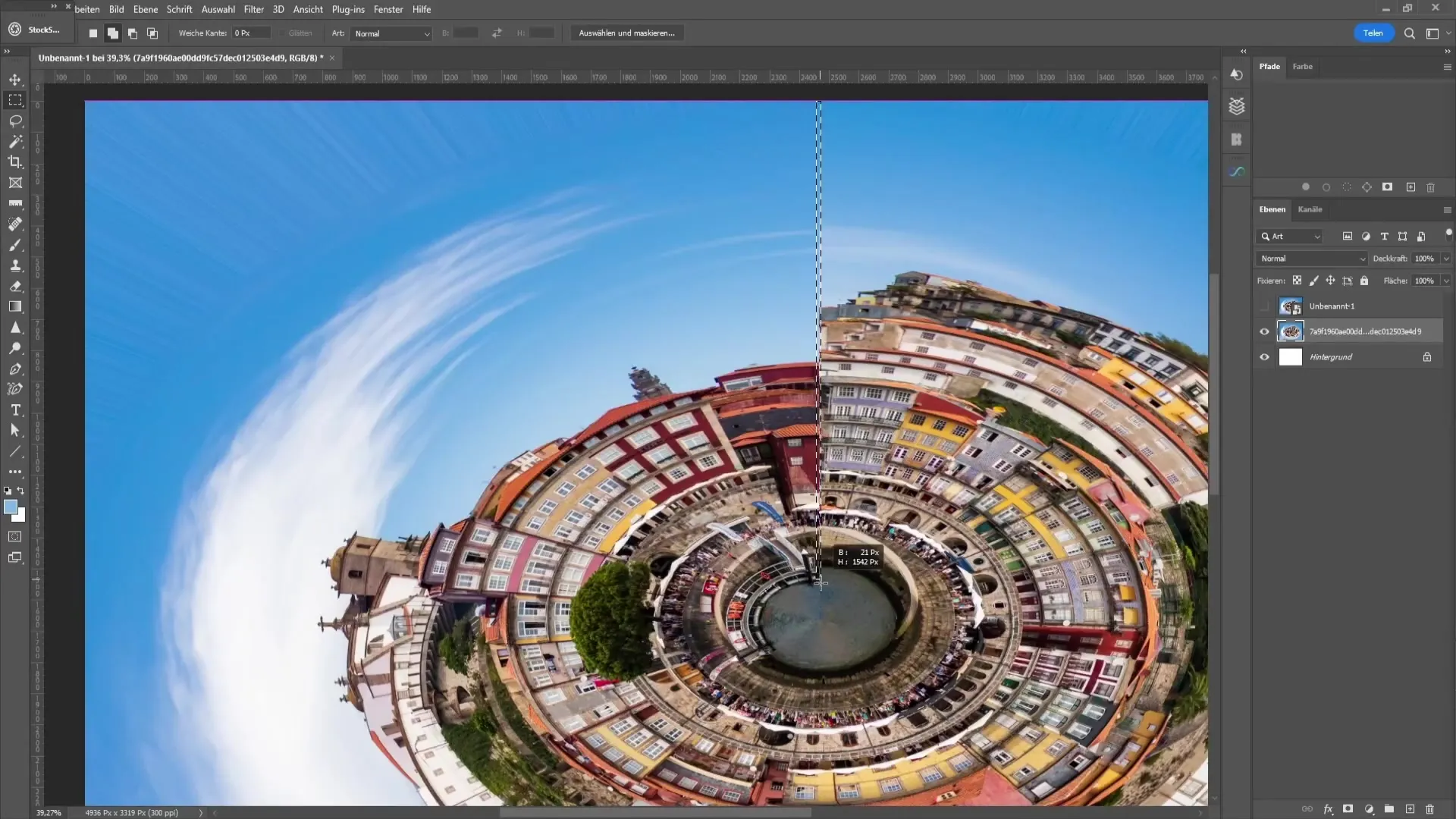 Efek Planet Kecil di Photoshop - Panduan Sederhana