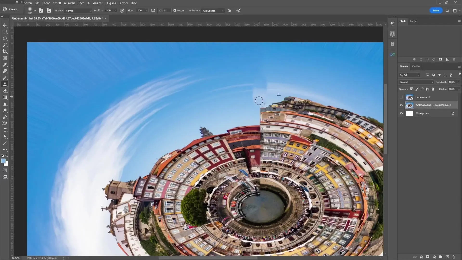 Efecto Planeta Pequeño en Photoshop - Guía fácil