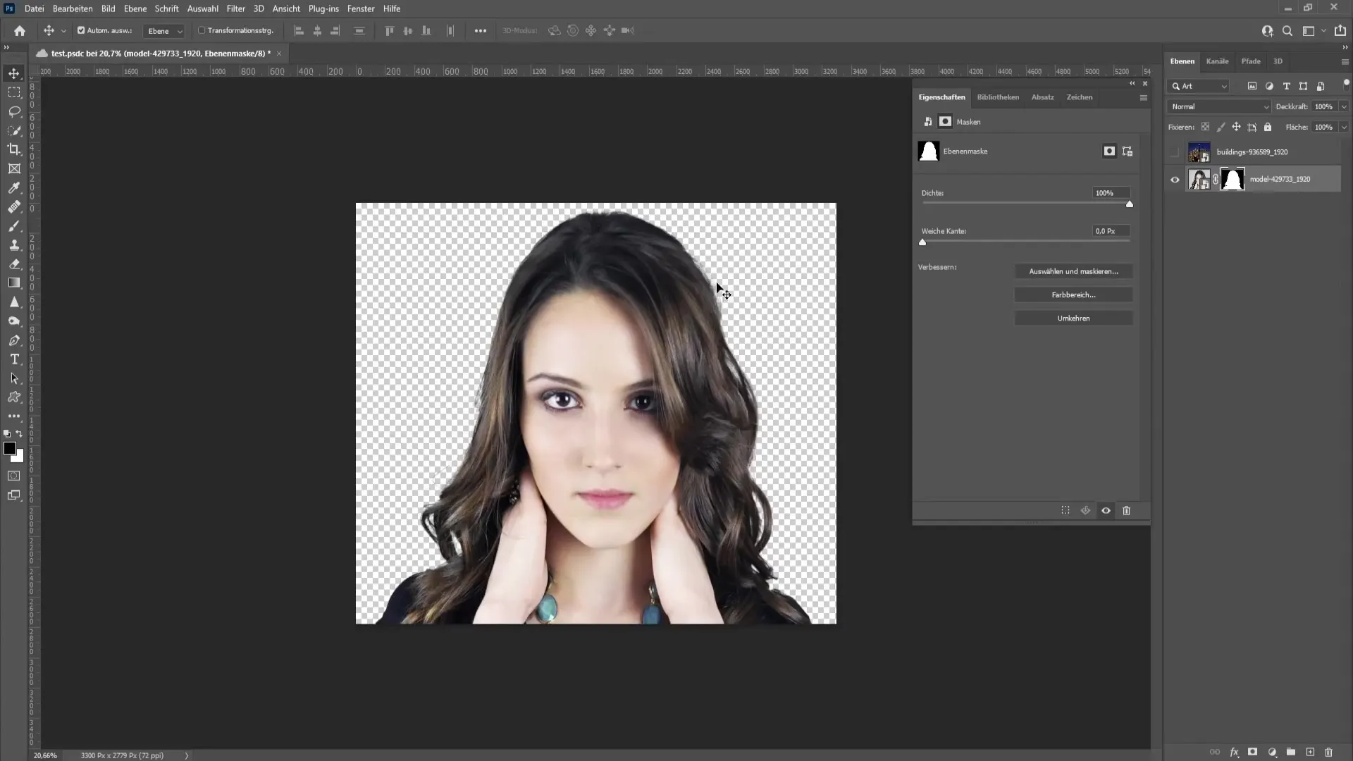 Penggabungan dua gambar di Photoshop menjadi lebih mudah