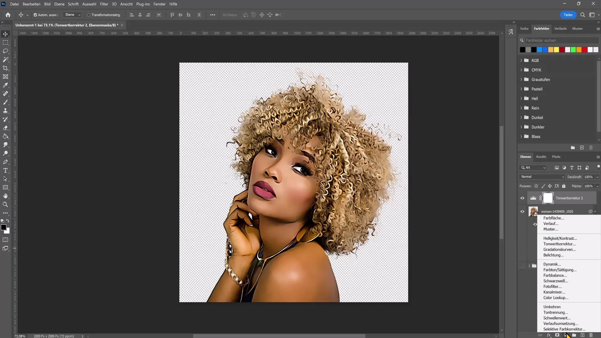 Convert photo to vector - Step by step guide to Photoshop techniques