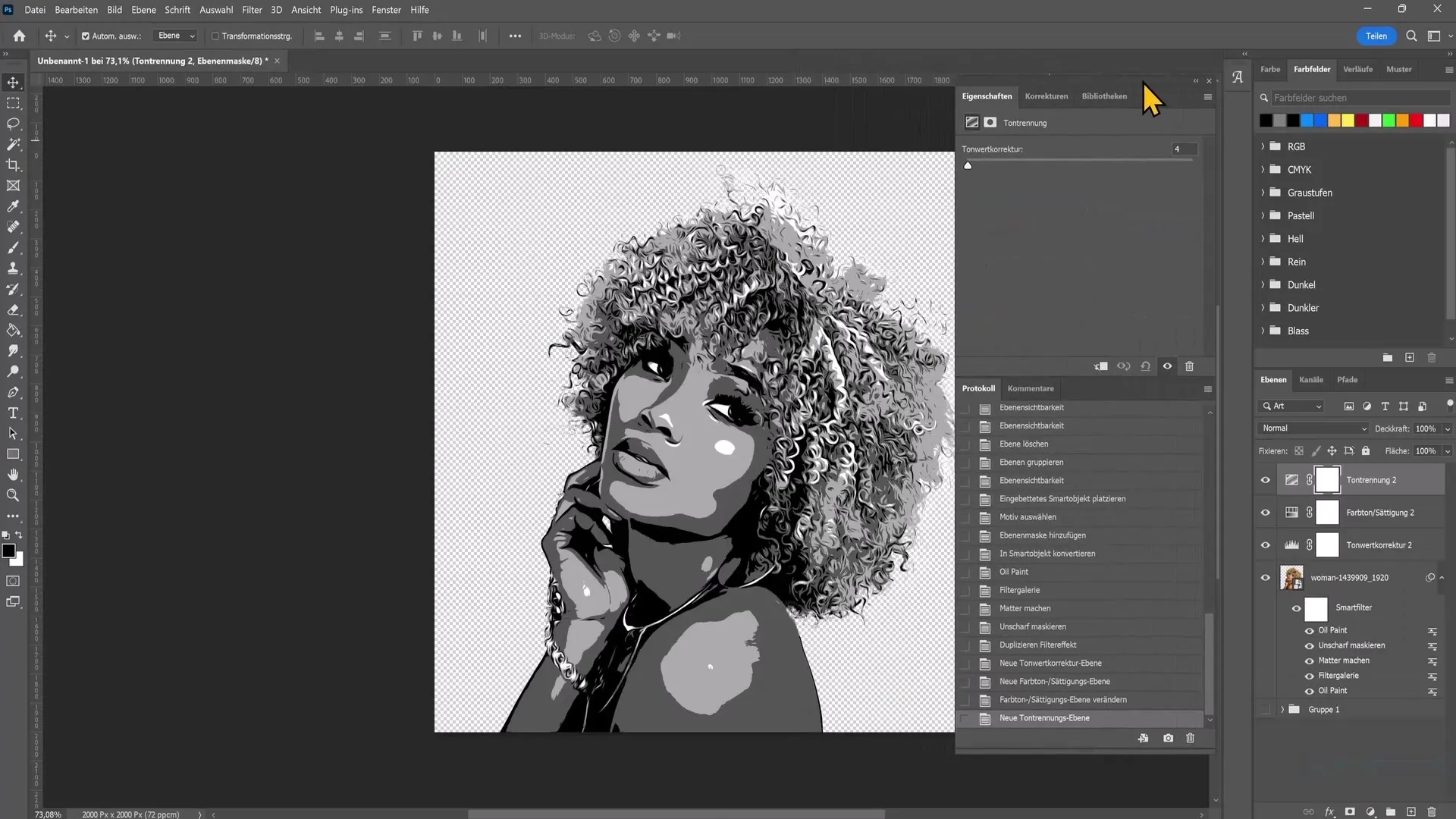 Convert photo to vector - Step by step guide to Photoshop techniques