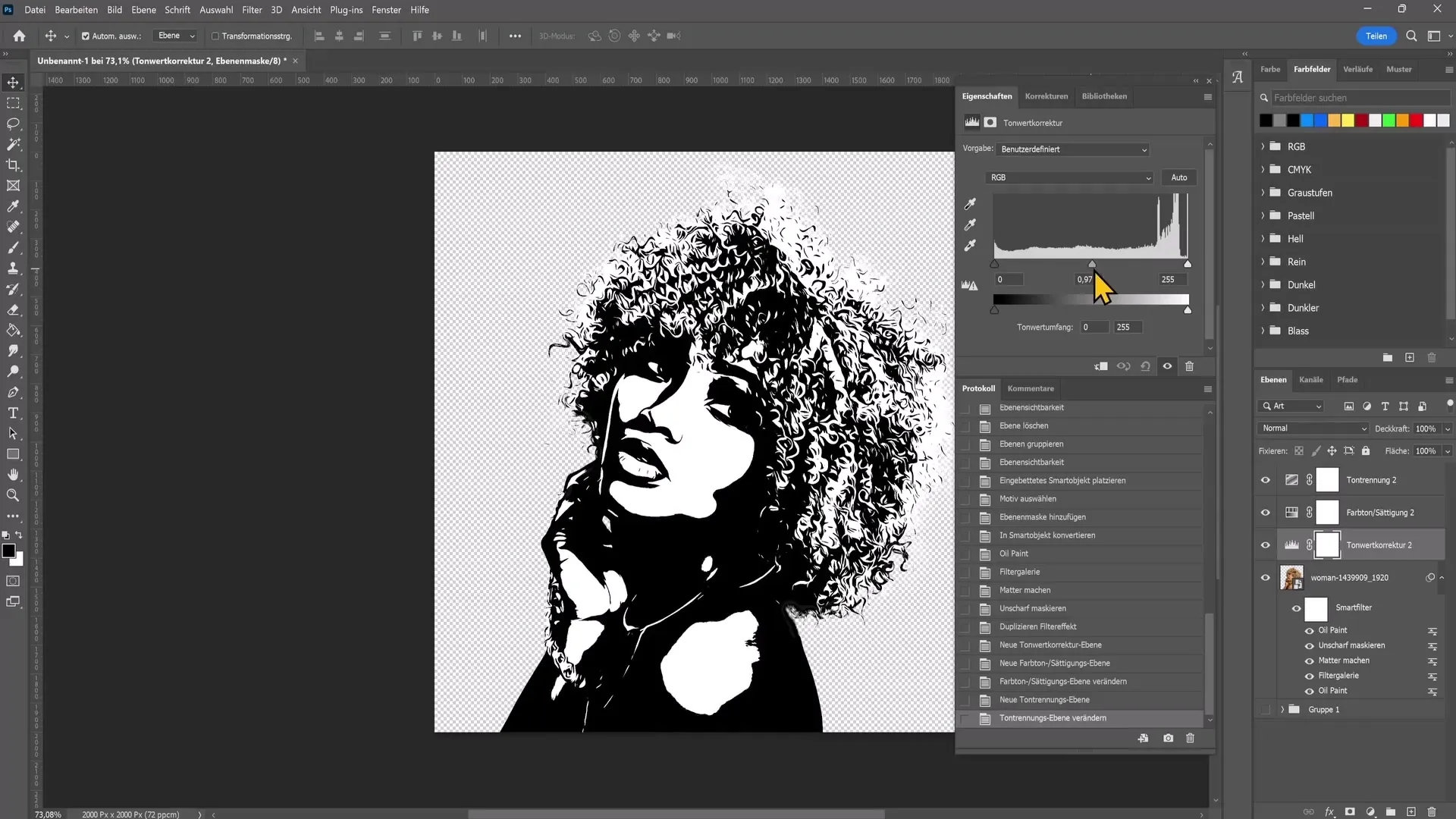 Convert photo to vector - Step-by-step guide to Photoshop techniques