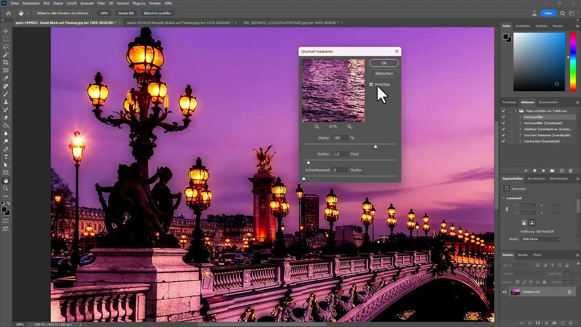 Parfait netteté dans Photoshop - 4 techniques efficaces pour optimiser vos images