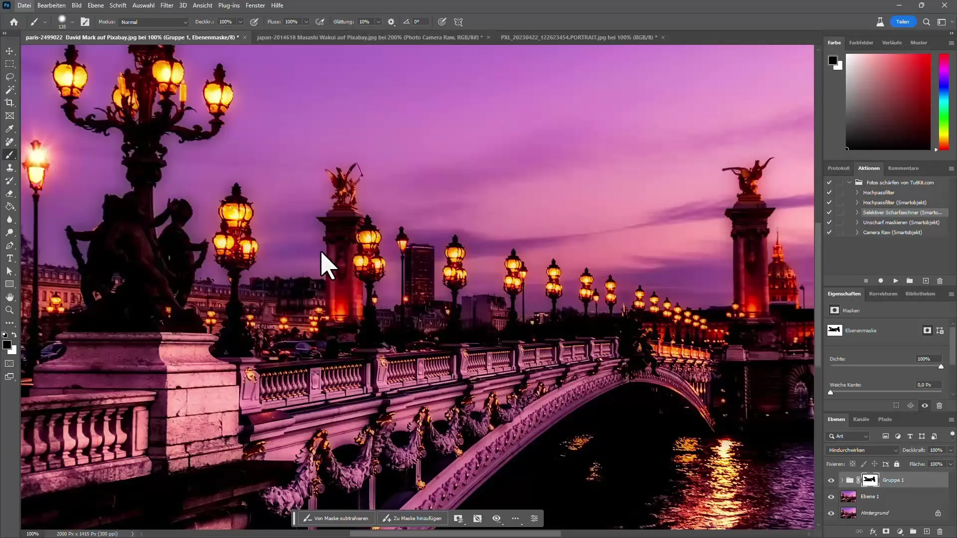 Perfekte Schärfe in Photoshop – 4 effiziente Techniken, um deine Bilder zu optimieren