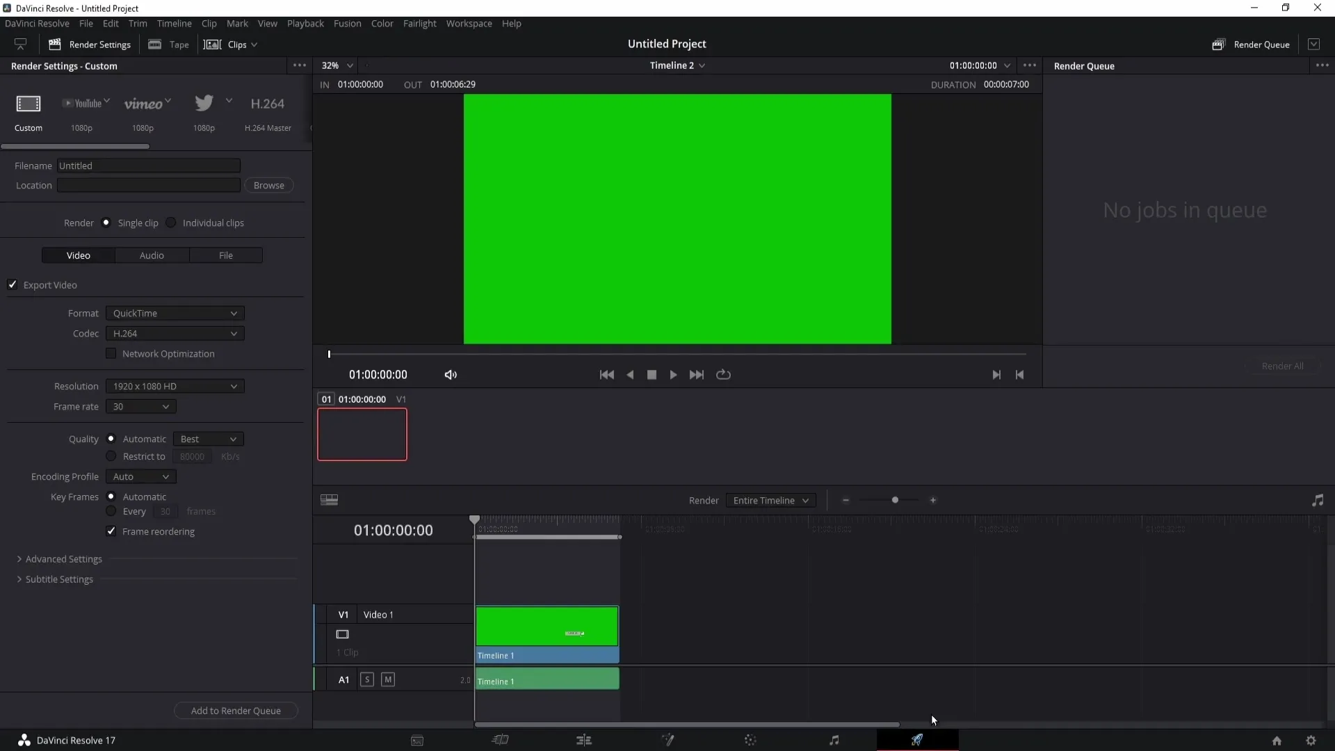 DaVinci Resolve: Adjusting framerate effectively