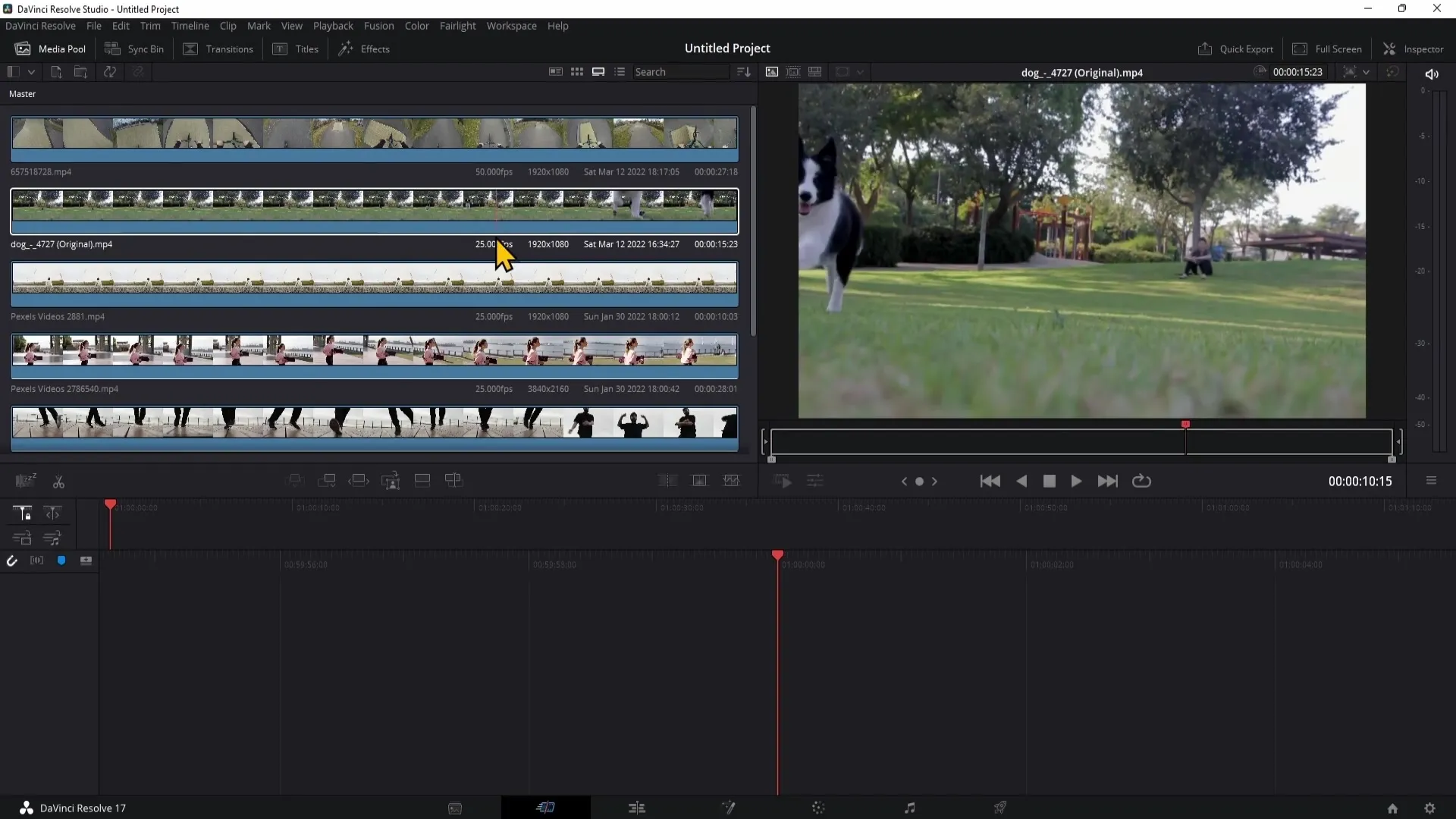 DaVinci Resolve: Efficient editing with the Cut Page