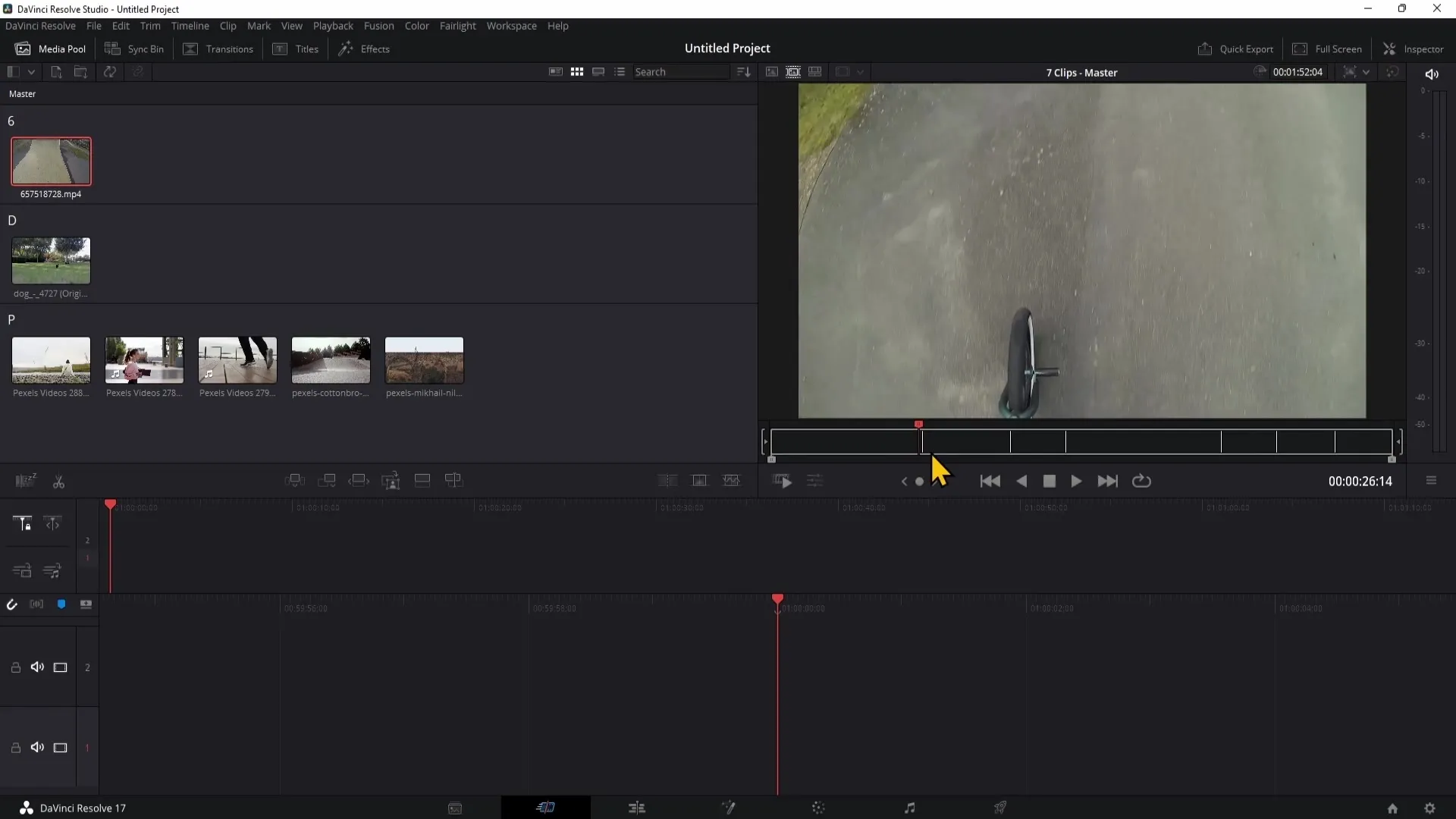 DaVinci Resolve: Tăiere eficientă cu pagina de tăiere