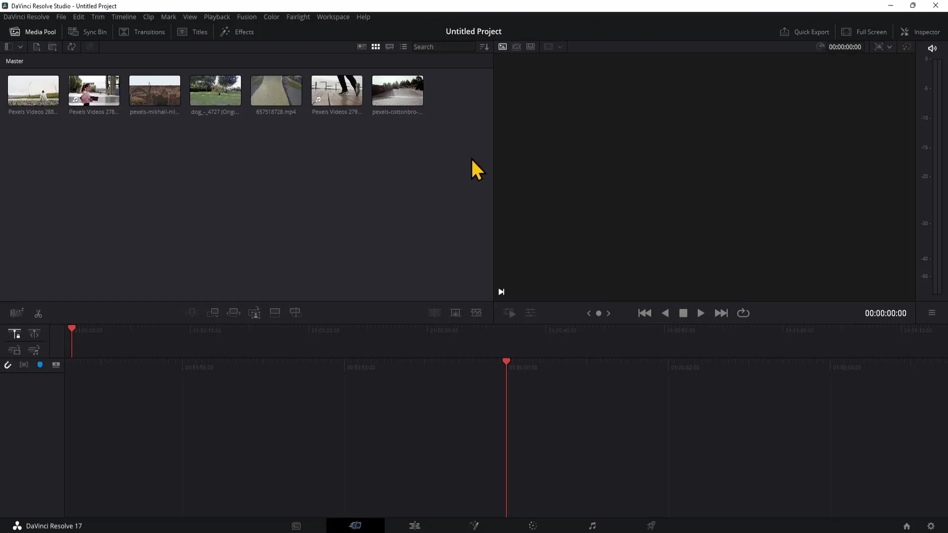 DaVinci Resolve: Potongan Efisien dengan Halaman Potong