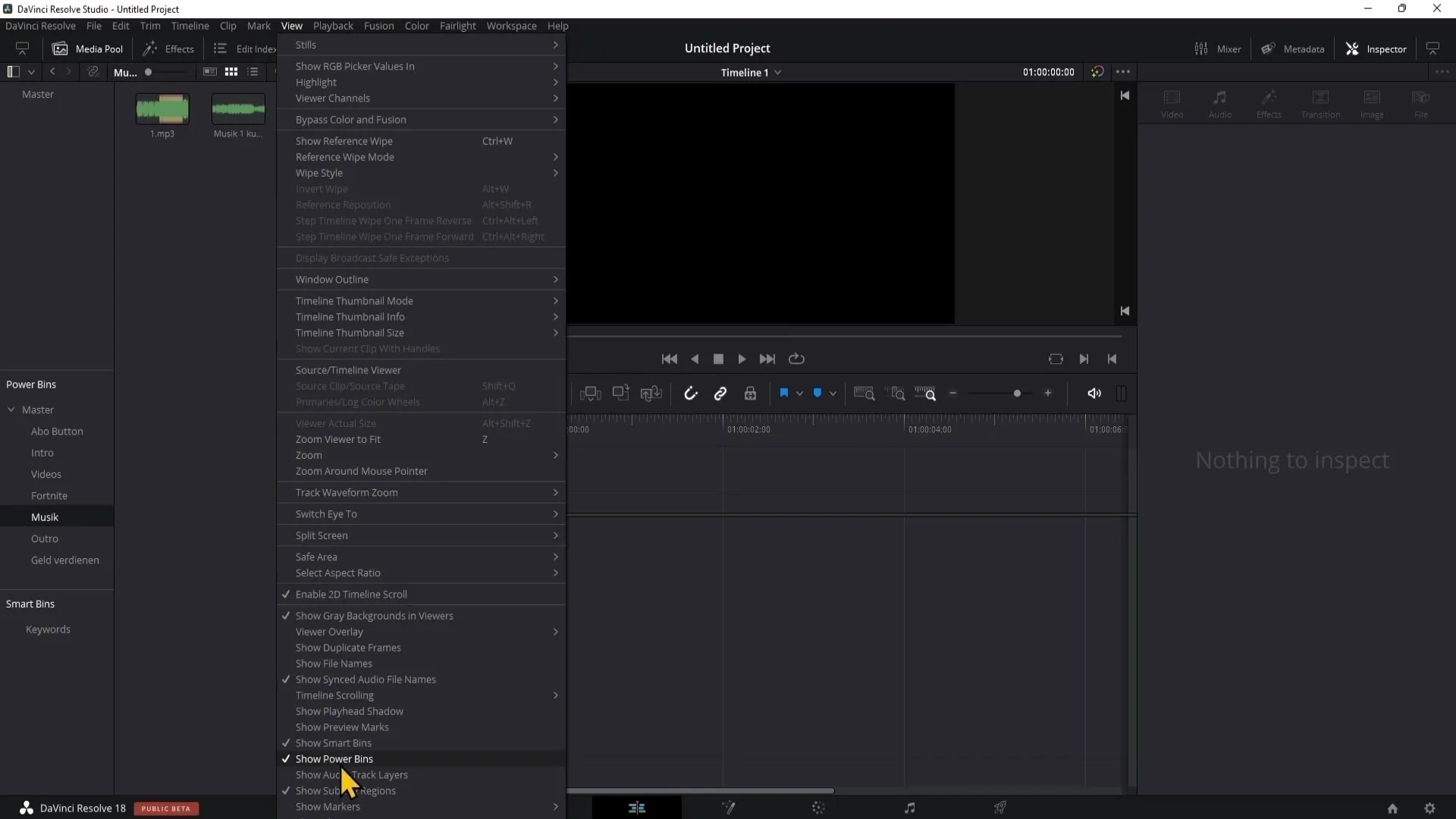 Menjelajahi Halaman Edit DaVinci Resolve dan Bekerja dengan Penuh Efek