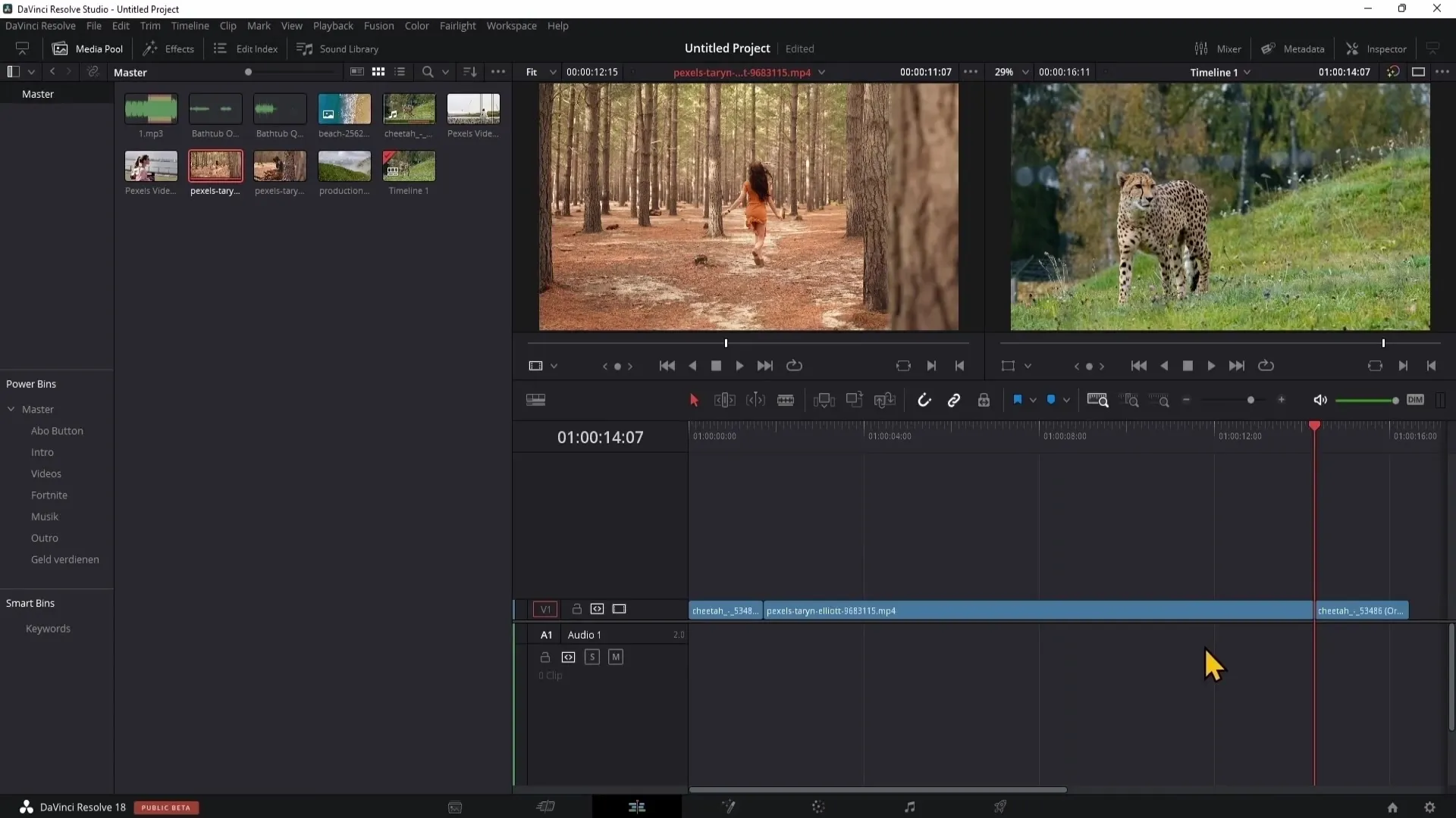 DaVinci Resolve: Explorer la page de montage et travailler de manière efficace