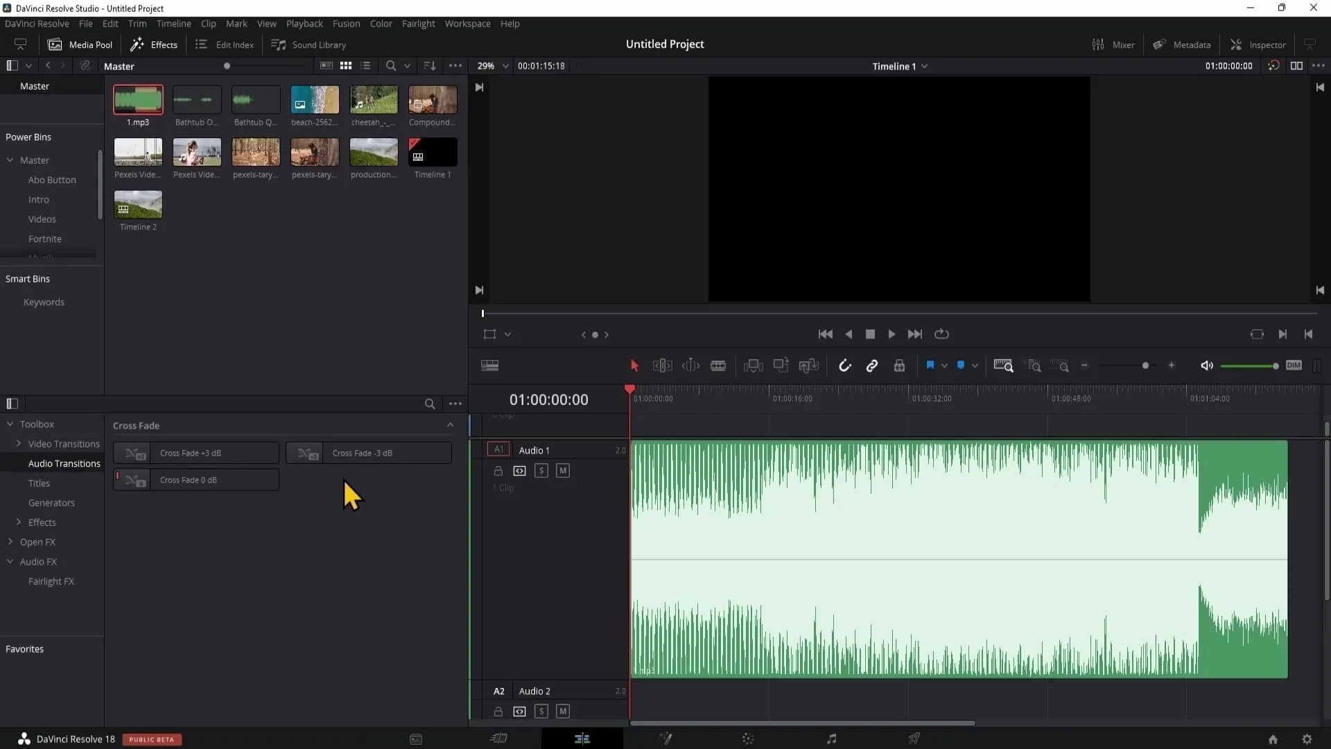 Efficient video editing with DaVinci Resolve: Step by step