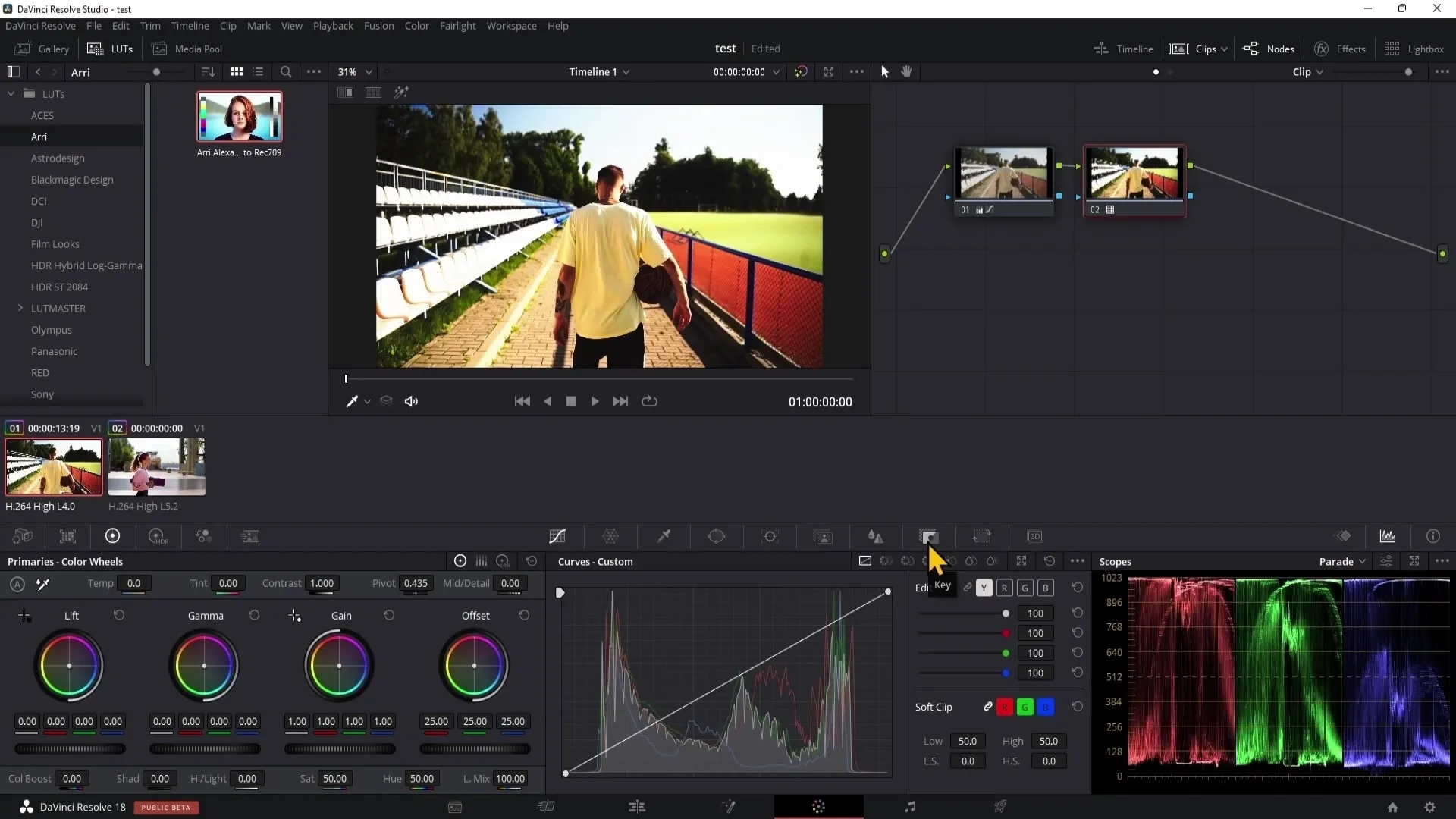 Koreksi warna di DaVinci Resolve: Sebuah panduan komprehensif