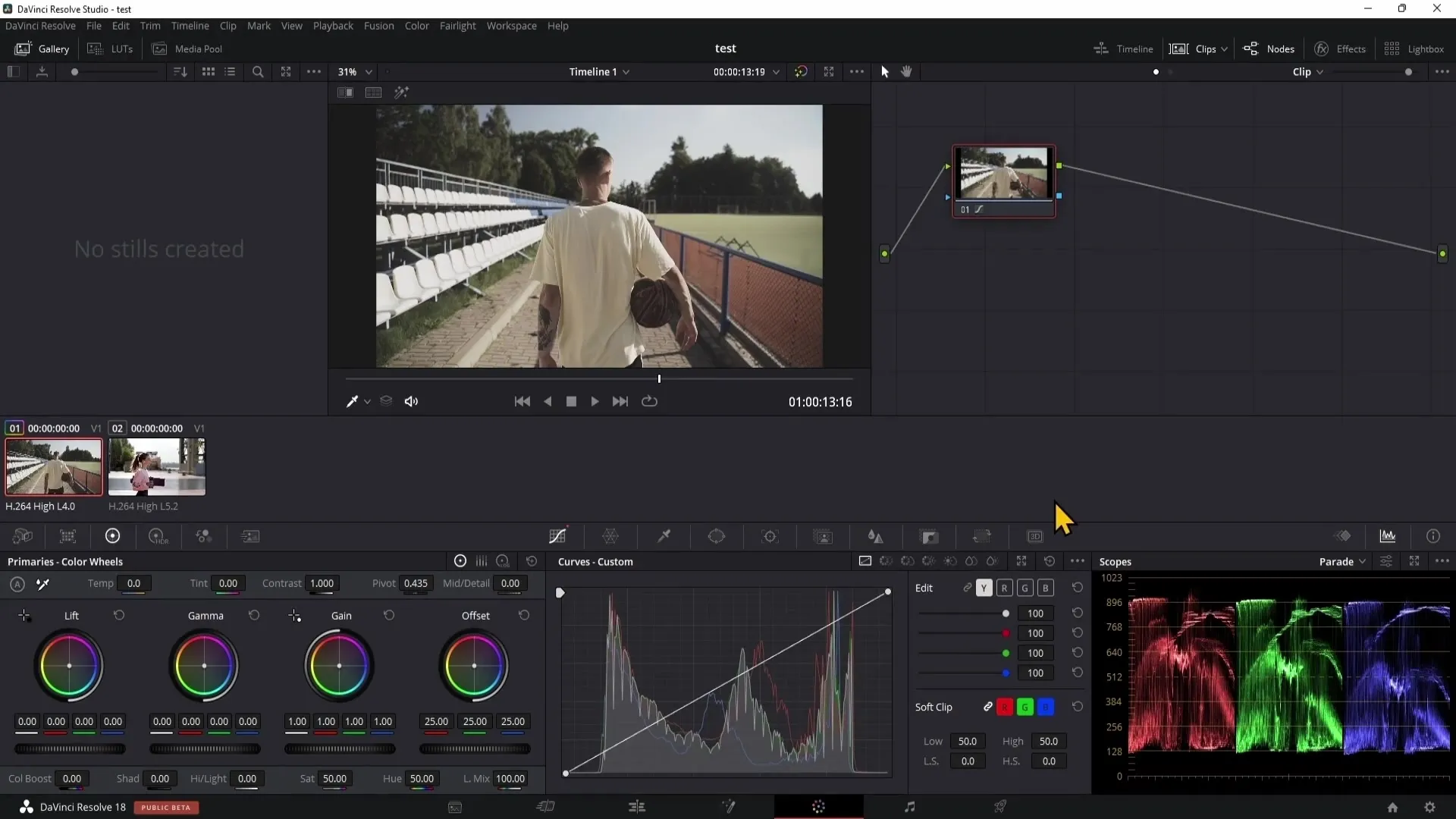 Koreksi warna di DaVinci Resolve: Panduan lengkap